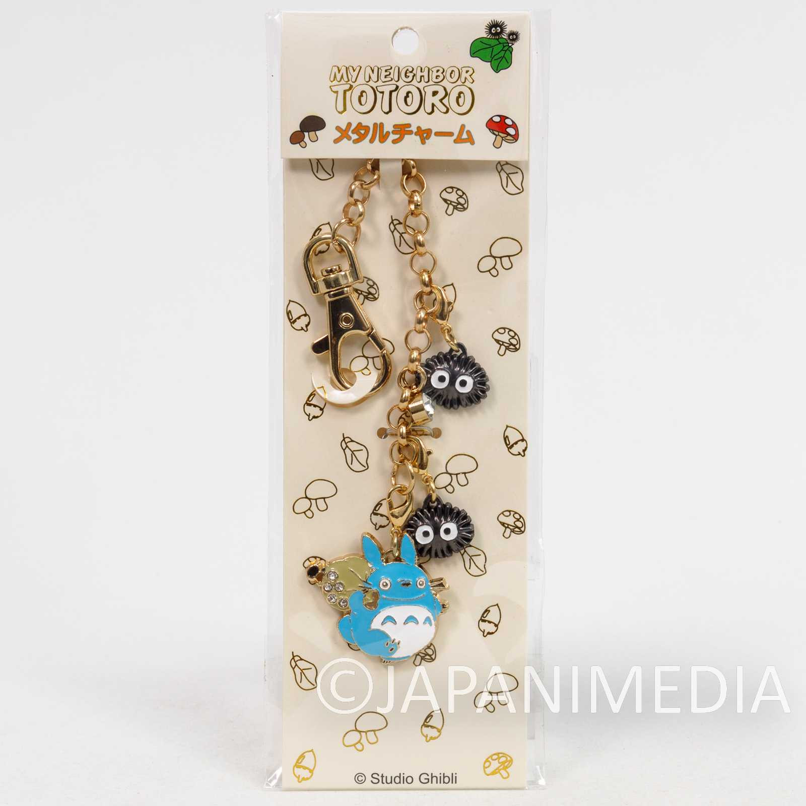 My Neighbor Totoro Pitch-Black Blackie Mascot Charm Keychain Ghibli Hayao Miyazaki JAPAN Japanimedia Store