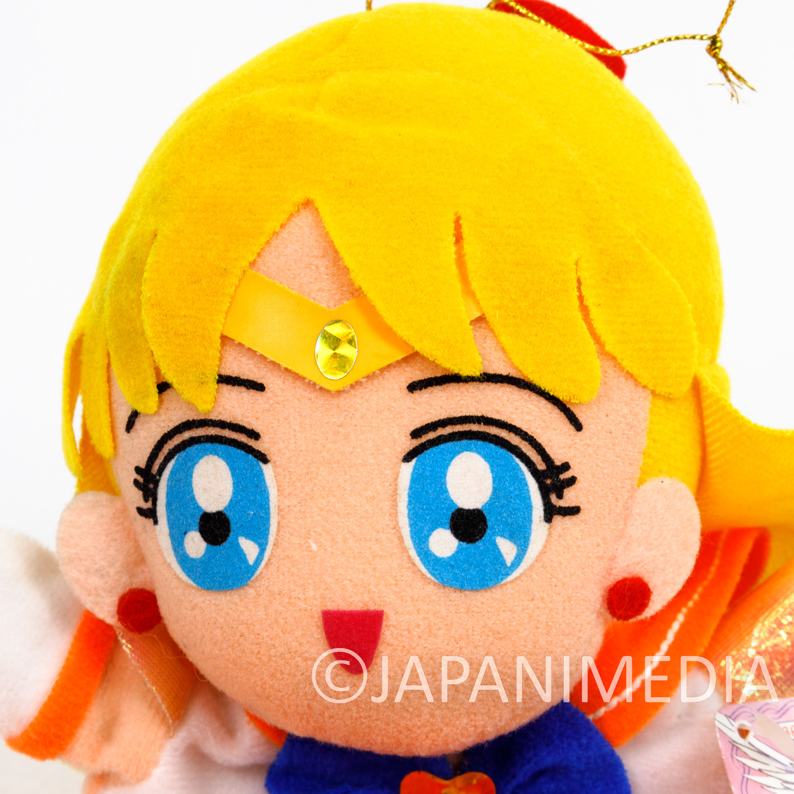 Retro! Sailor Moon Venus Minako Aino Hand Puppet Plush Doll Banpresto