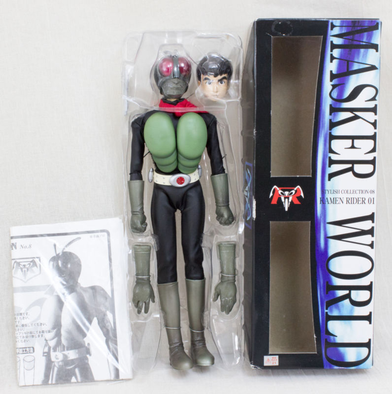 Kamen Rider 01 Stylish Collection Figure 08 Masker World Medicom Toy JAPAN