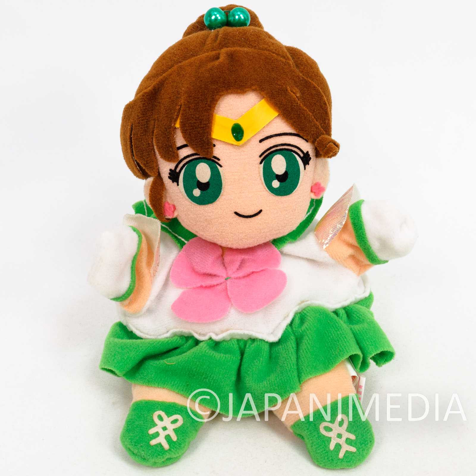 Retro! Sailor Moon Jupiter Makoto Kino Hand Puppet Plush Doll Banpresto Japanimedia Store FRONT