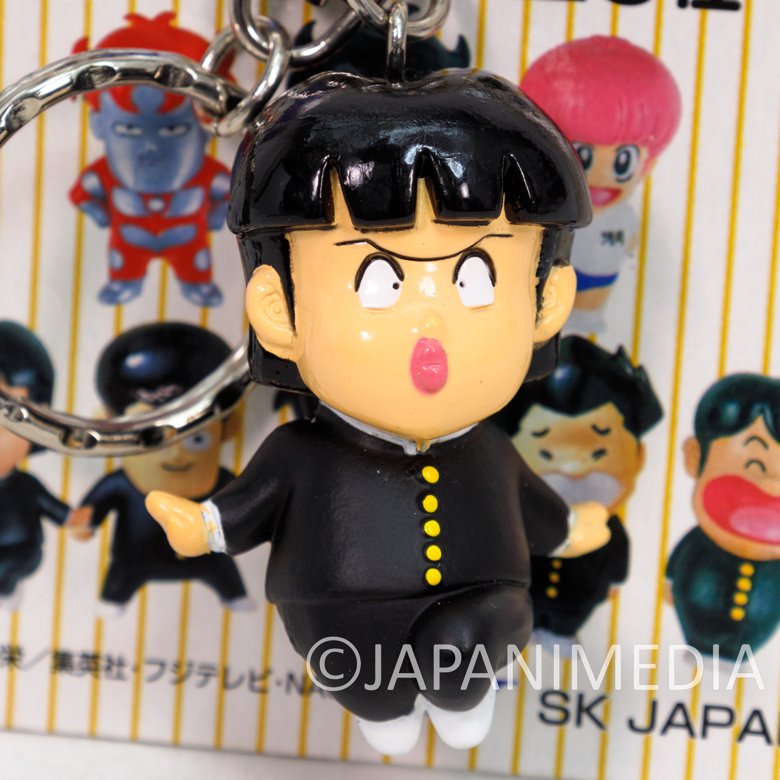 High School Kimengumi Figure Keychain 5pc Set / Rei Go Kiyoshi Dai Jin