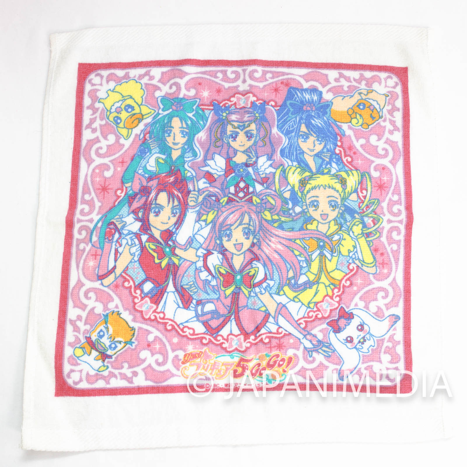 Yes! PreCure 5 Go Go! Mini Towel [Dream / Rouge / Lemonade / Mint / Aqua / Milky Rose]