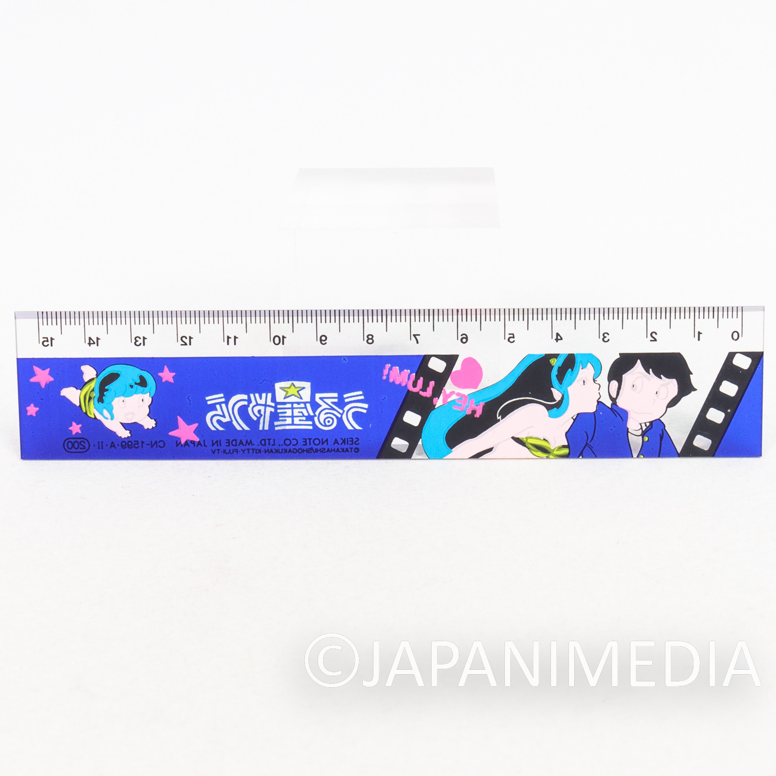 Retro RARE! Urusei Yatsura Plastic Ruler 15cm JAPAN ANIME