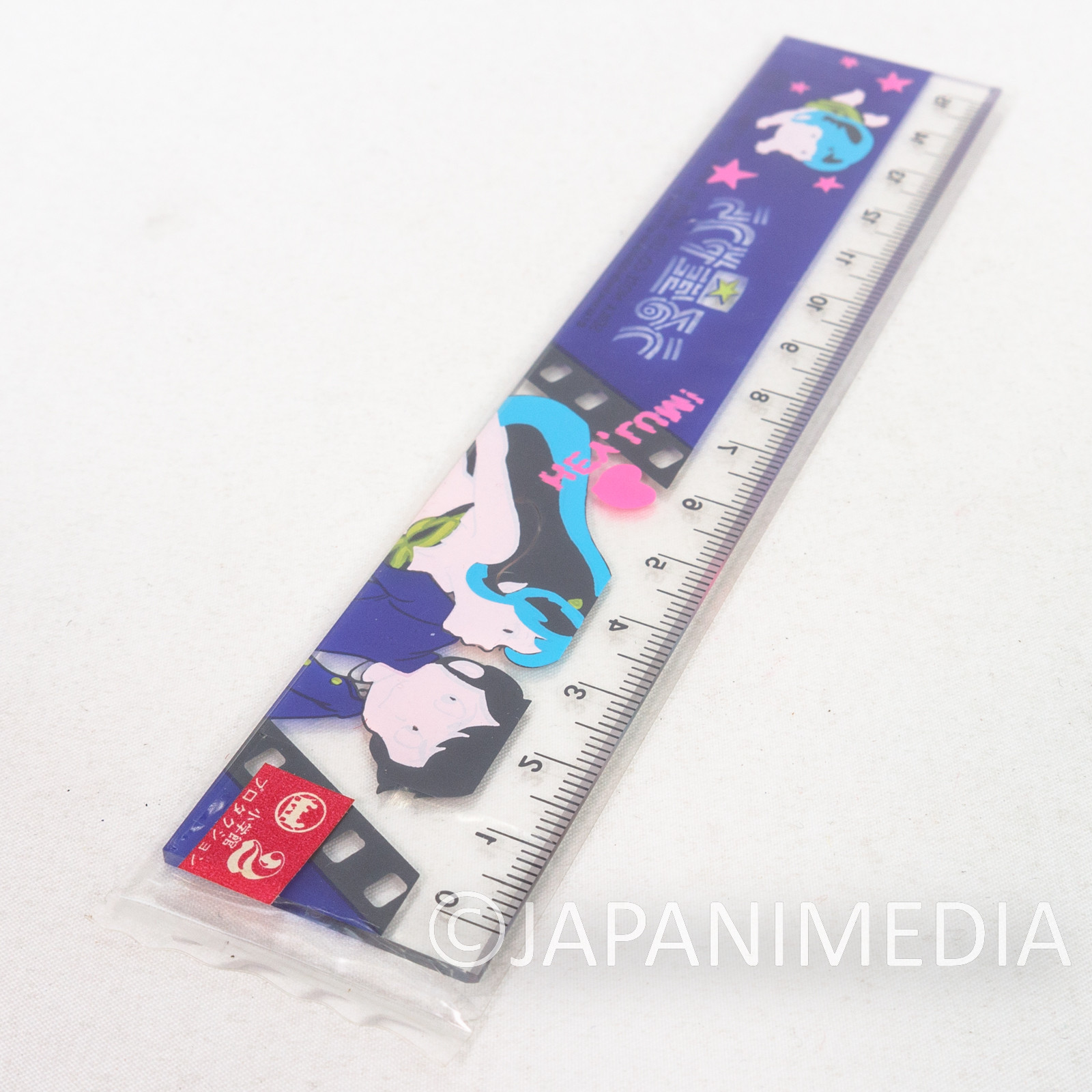 Retro RARE! Urusei Yatsura Plastic Ruler 15cm JAPAN ANIME