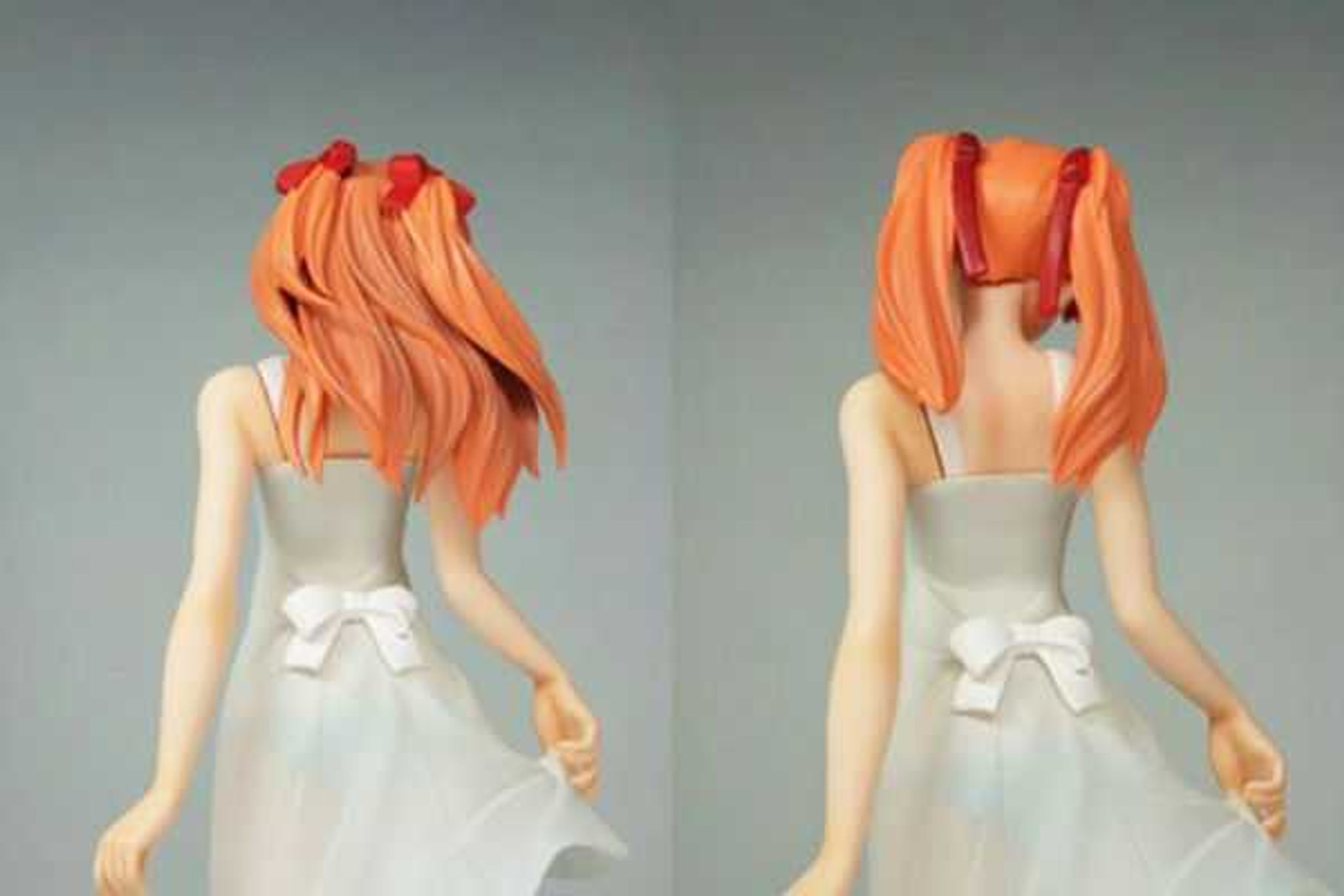 Evangelion Asuka Langley Summer White One Piece Dress Figure Organic JAPAN