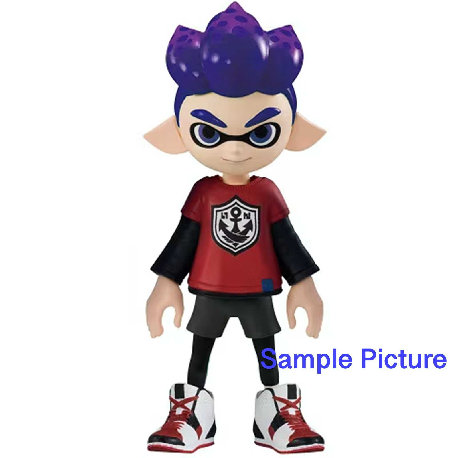 Splatoon 2 Dress-up Figure Gear Collection - Reprint Edition - Squid BOY [4 : Bright blue] Japanimedia Store