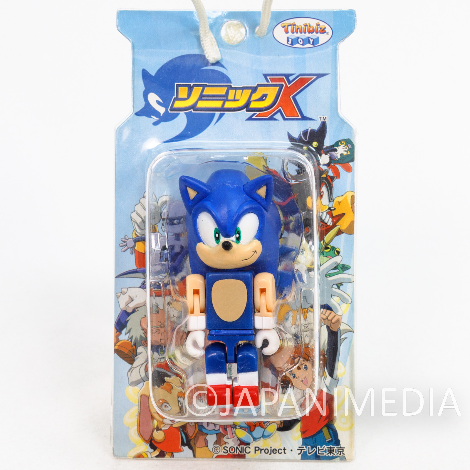 RARE!! Sonic The Hedgehog SONIC X Sonic Tinibiz Figure SEGA JAPAN GAME