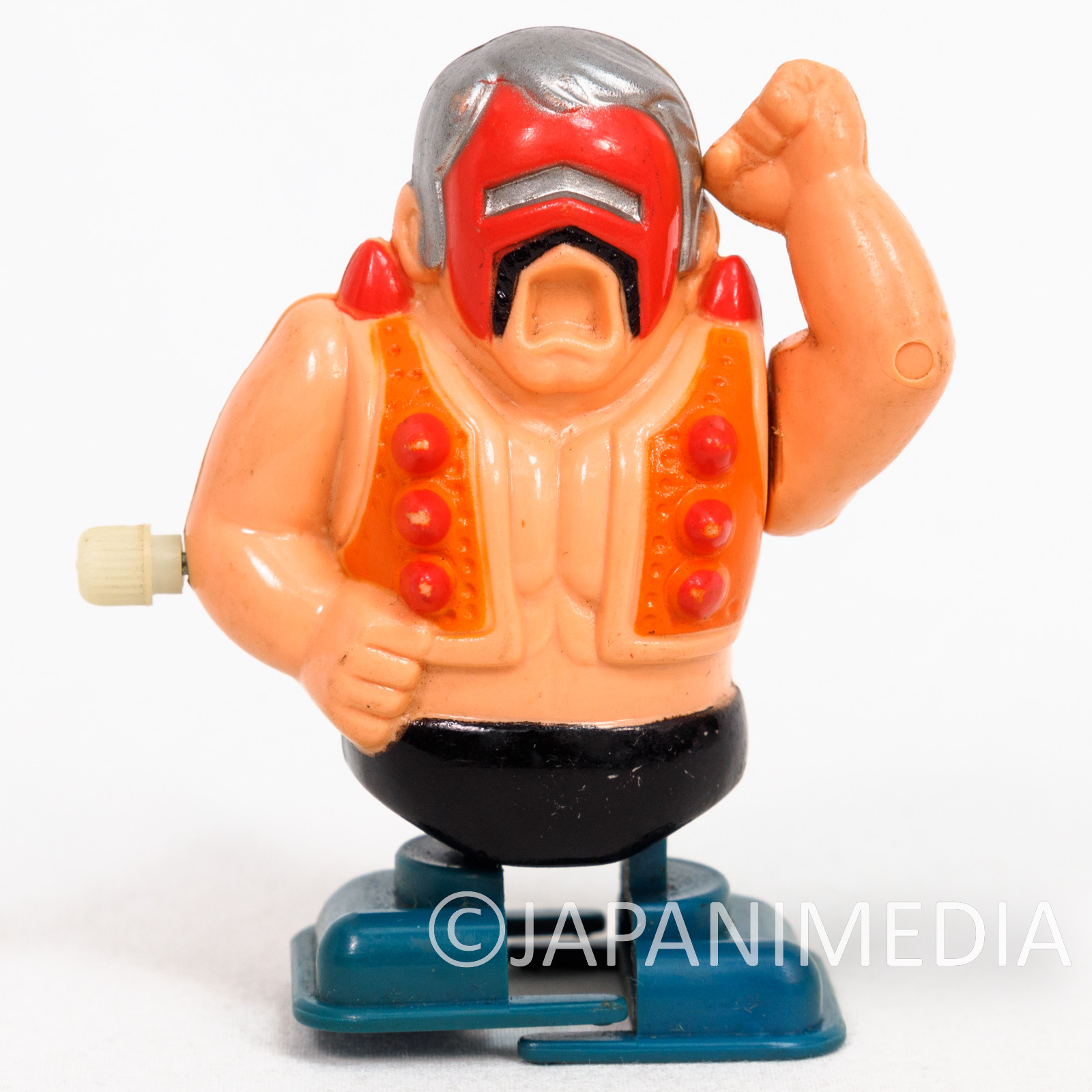 Retro RARE! Kinnikuman Robo Wrestler Figure Neptuneman BANDAI