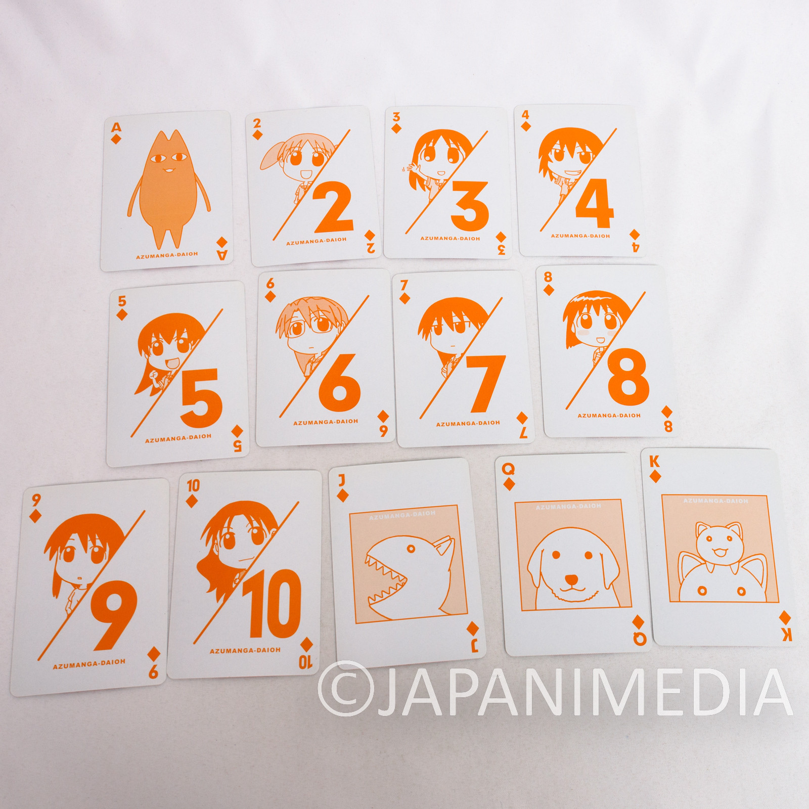 Azumanga Daioh Playing Cards W/ Metal Can Box Osaka Sakaki-san Chiyo Tomo Yomi 2