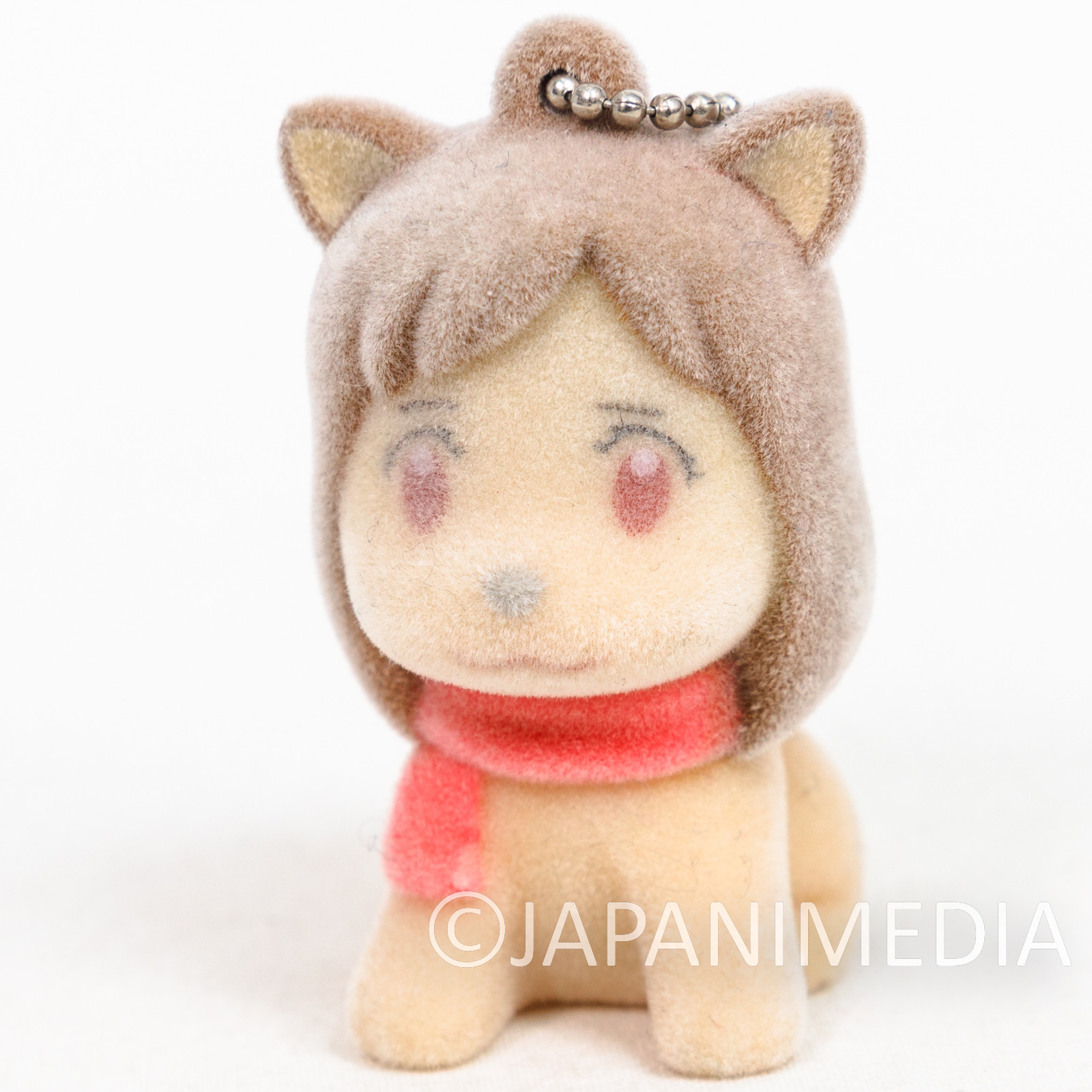 Wolf Children Ame & Yuki Mascot Figure Ballchain Set