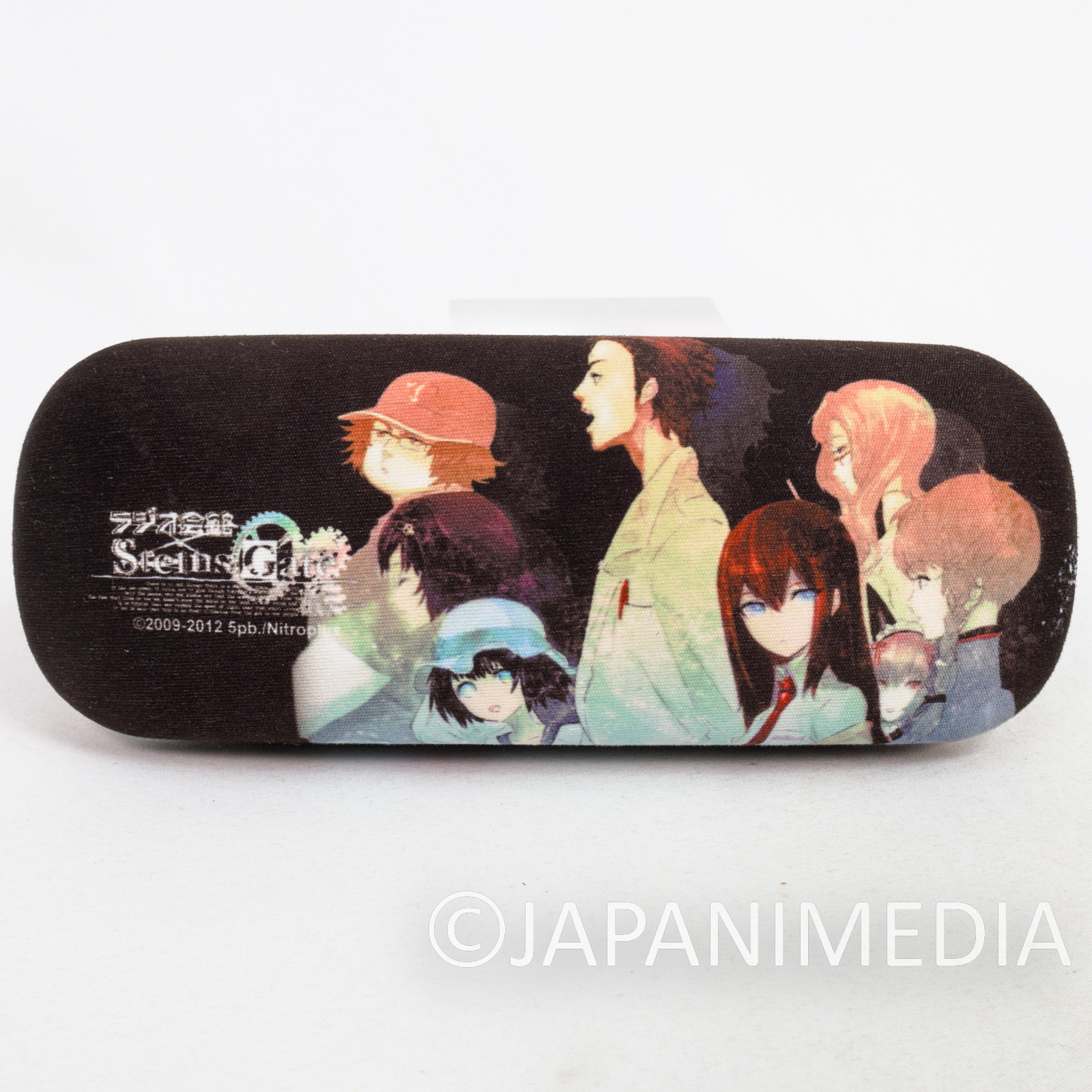 RARE!! Steins ; Gate Glasses Case w/Cleaning Cloth RADIO KAIKAN