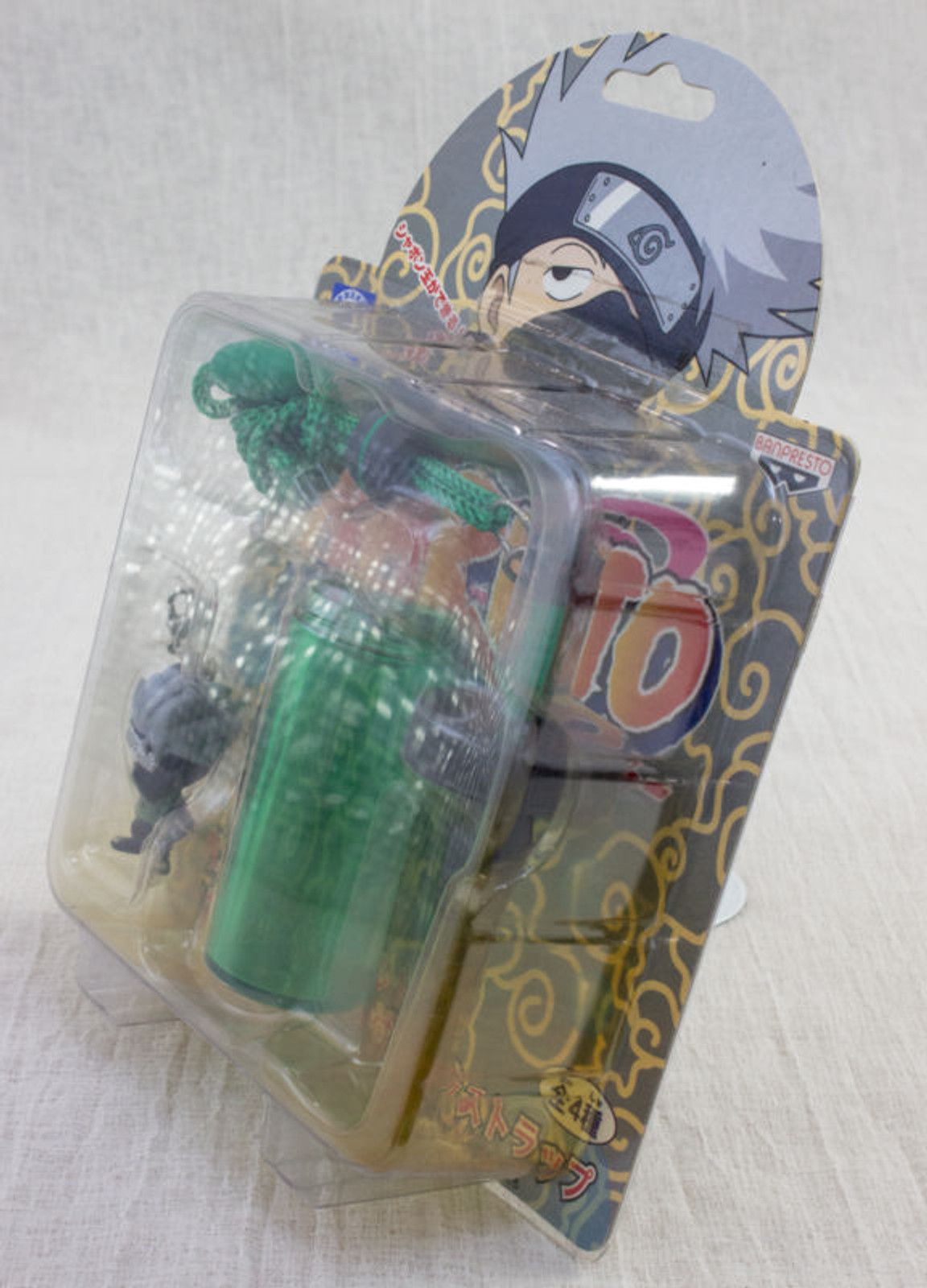 NARUTO Kakashi Hatake Figure Neck Strap w/Soap Bubble Case JAPAN ANIME MANGA