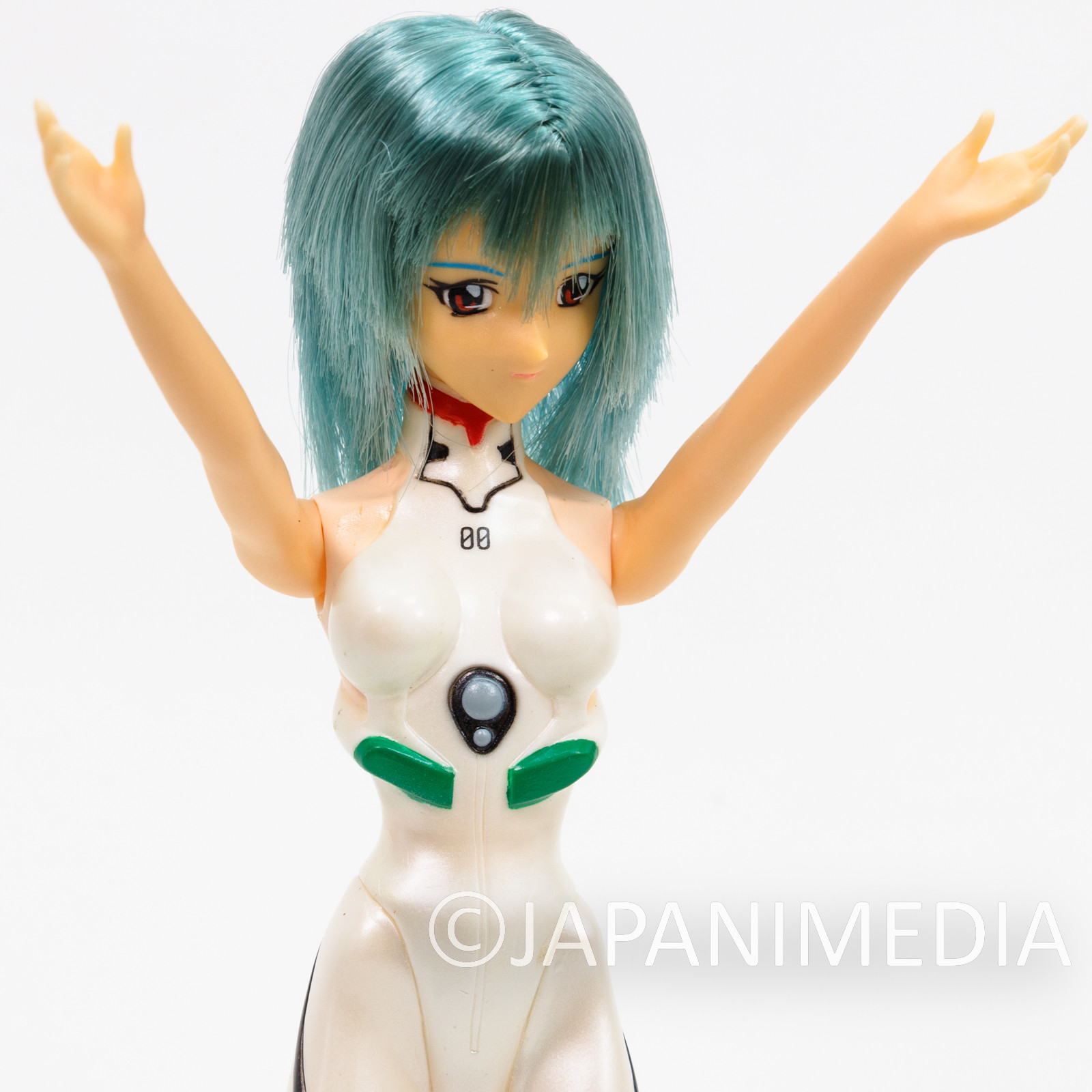 Evangelion Rei Ayanami Plug Suit & Penpen Figure Memorial Super Heroines Marmit