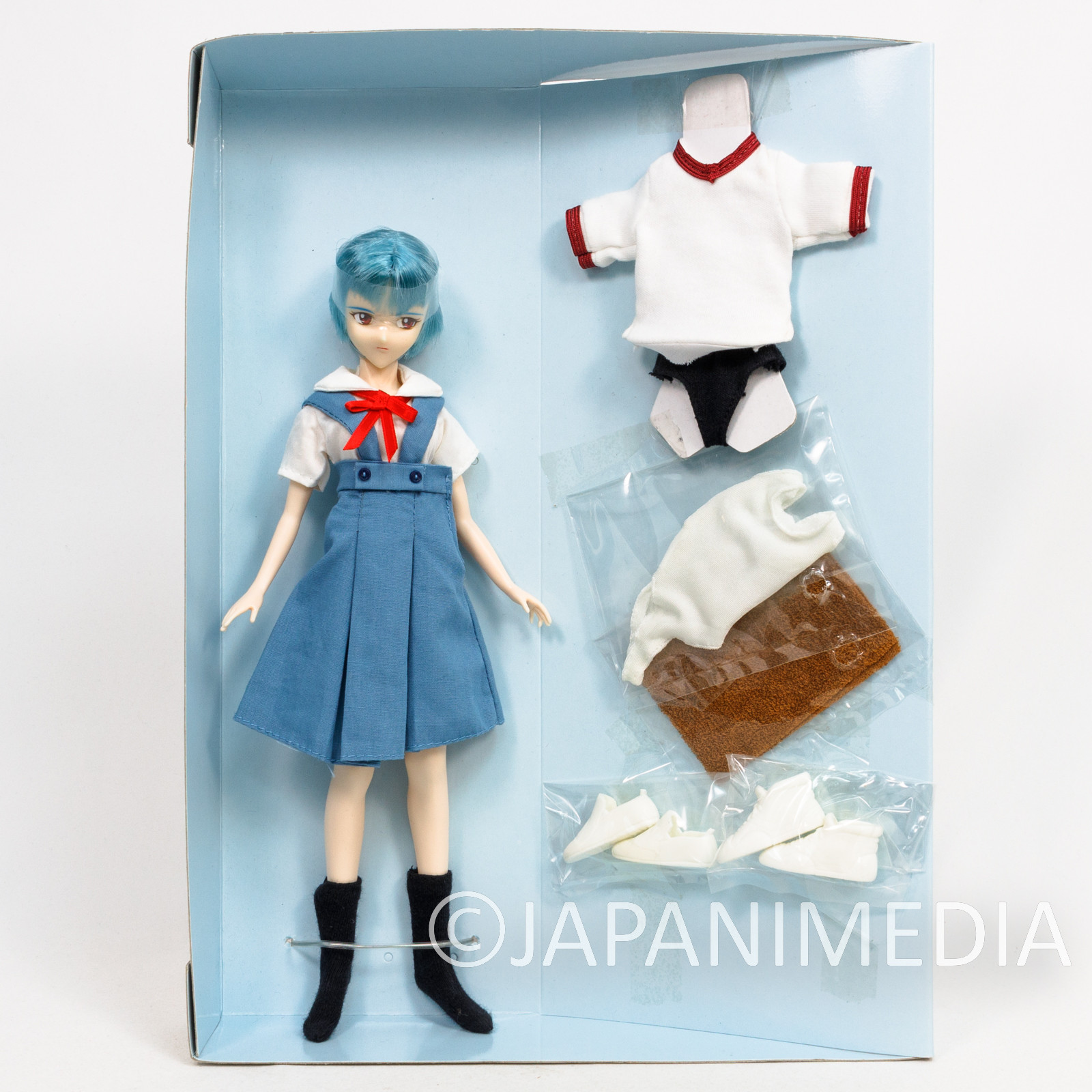 Evangelion Rei Ayanami School Uniform Figure Memorial Super Heroines Marmit