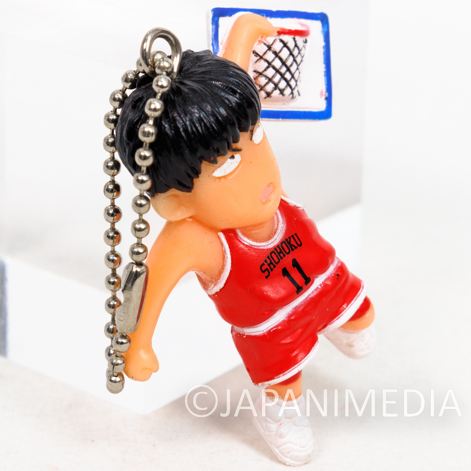 SLAM DUNK Kaede Rukawa Mini Figure Ball Key Chain JAPAN 4