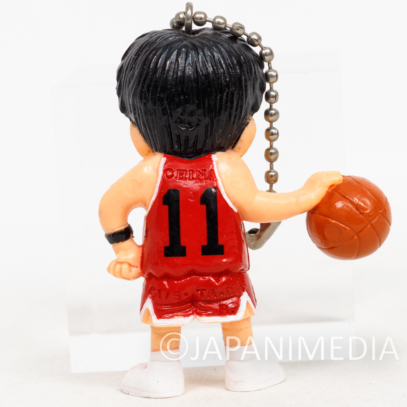 SLAM DUNK Kaede Rukawa Mini Figure Ball Key Chain JAPAN 5