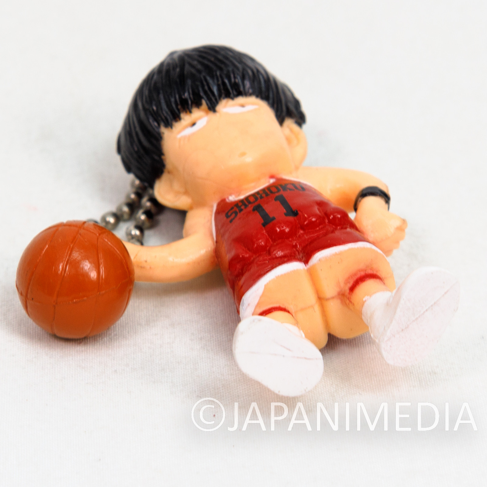 SLAM DUNK Kaede Rukawa Mini Figure Ball Key Chain JAPAN 5