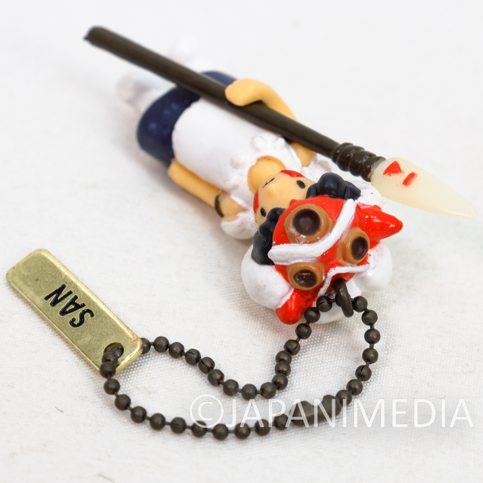 RARE! Princess Mononoke San Figure Ballchain Ghibli Hayao Miyazaki Japanimedia Store 6