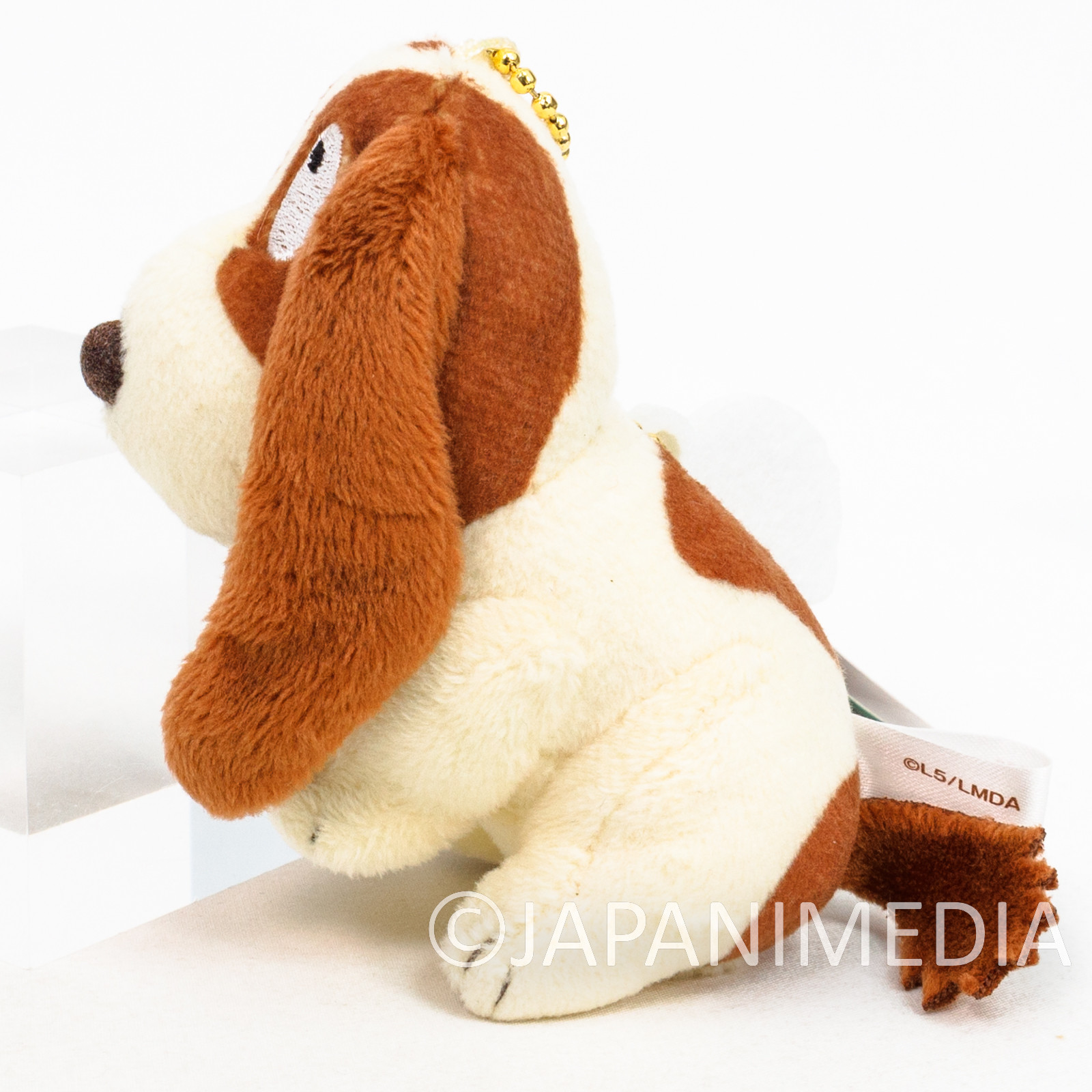 Professor Layton Mystery Journey Sherl Dog Mini Plush Doll Ballchain