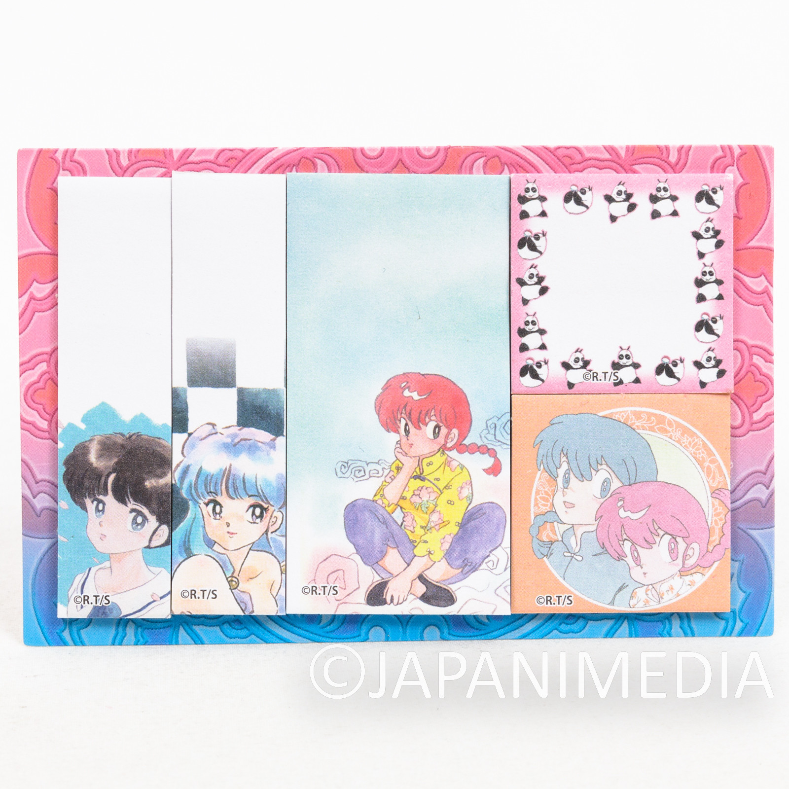 Ranma 1/2 Sticky Notes Tag & Case /Akane Shampoo