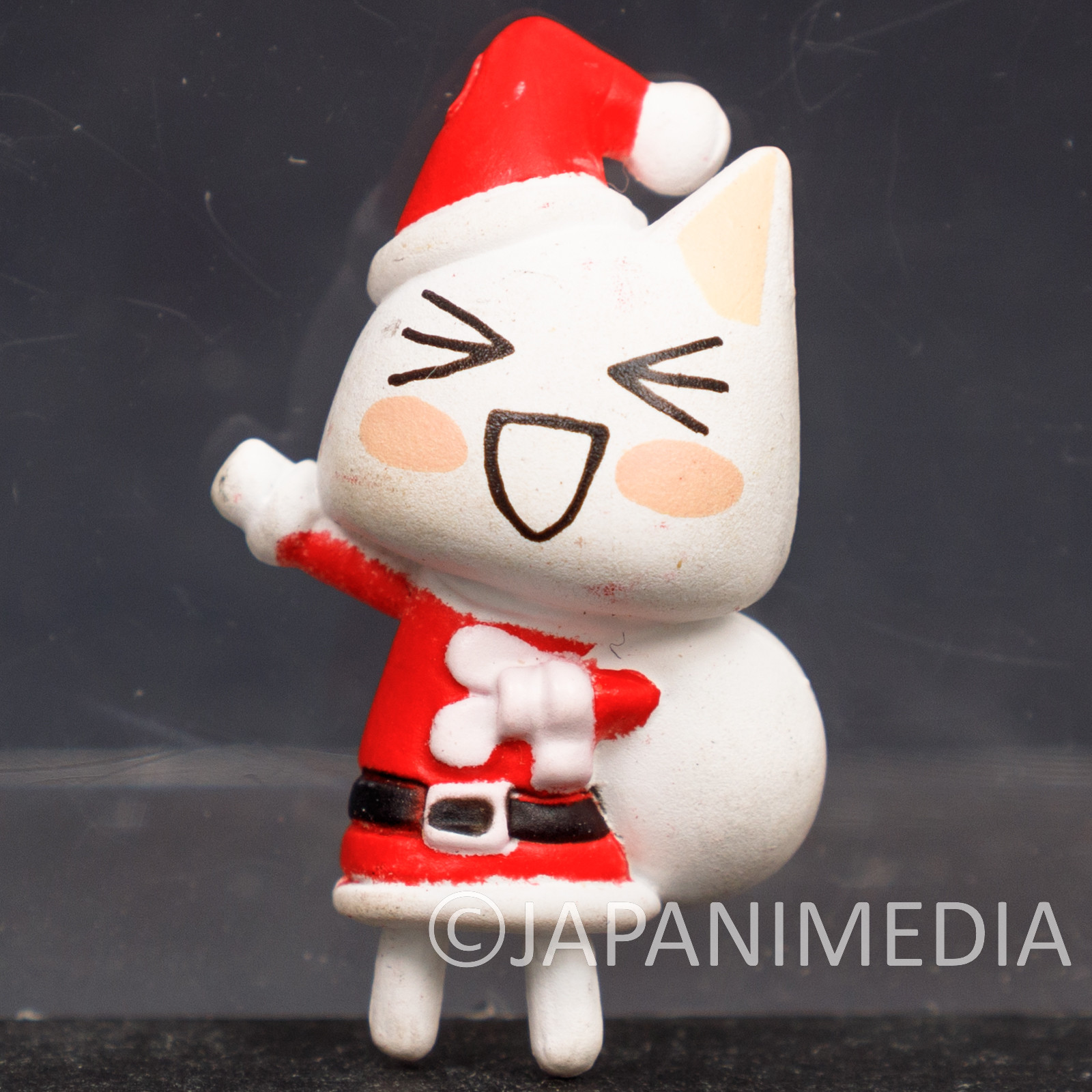 Sony Cat Doko Demo Issyo TORO INOUE Santa Costume Miniature Figure 3pc Set #1