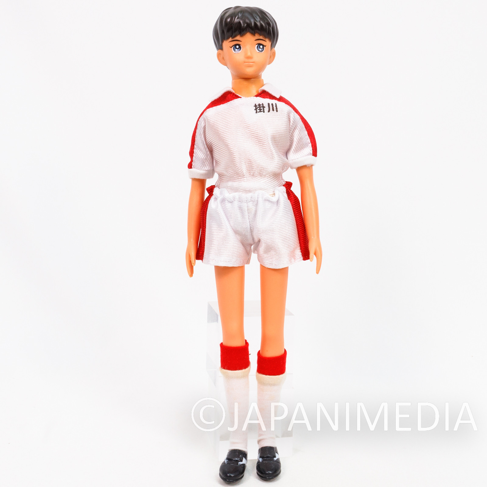 Aoki Densetsu Shoot! Toshihiko Tanaka 11" Figure Doll Soccer Idol BANDAI