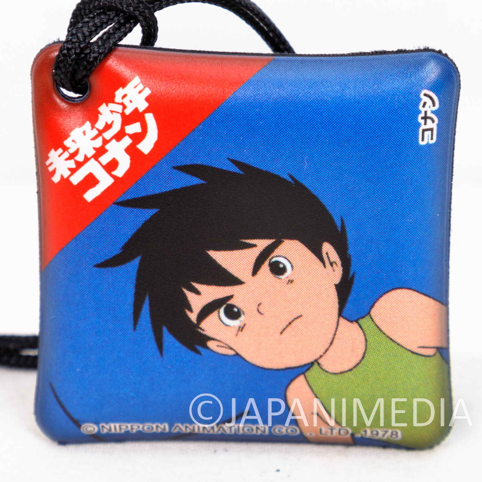 RARE! Future Boy Conan Screen Cleaner Mascot Strap / Conan Lana Jimsy Dyce Monsley