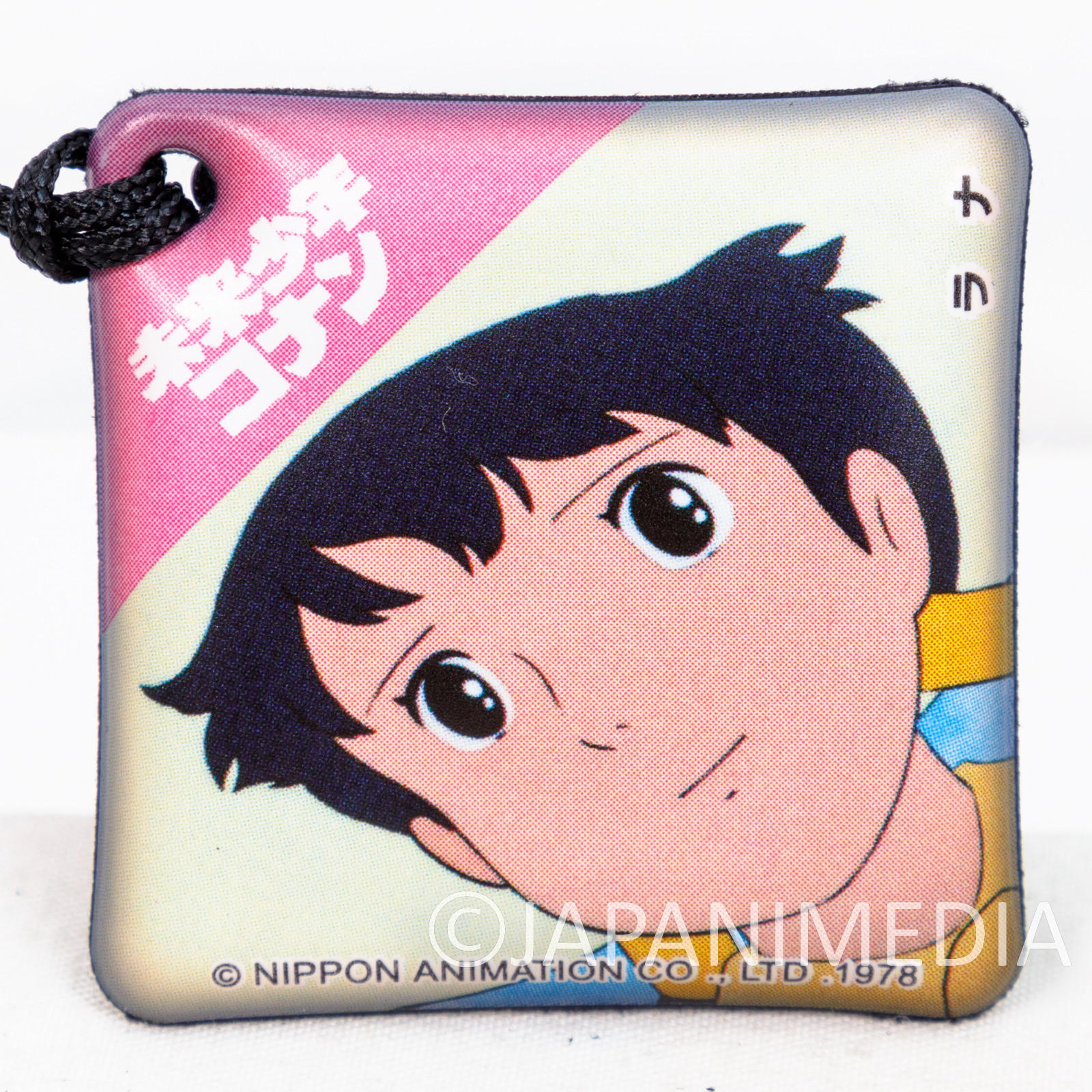 RARE! Future Boy Conan Screen Cleaner Mascot Strap / Conan Lana Jimsy Dyce Monsley