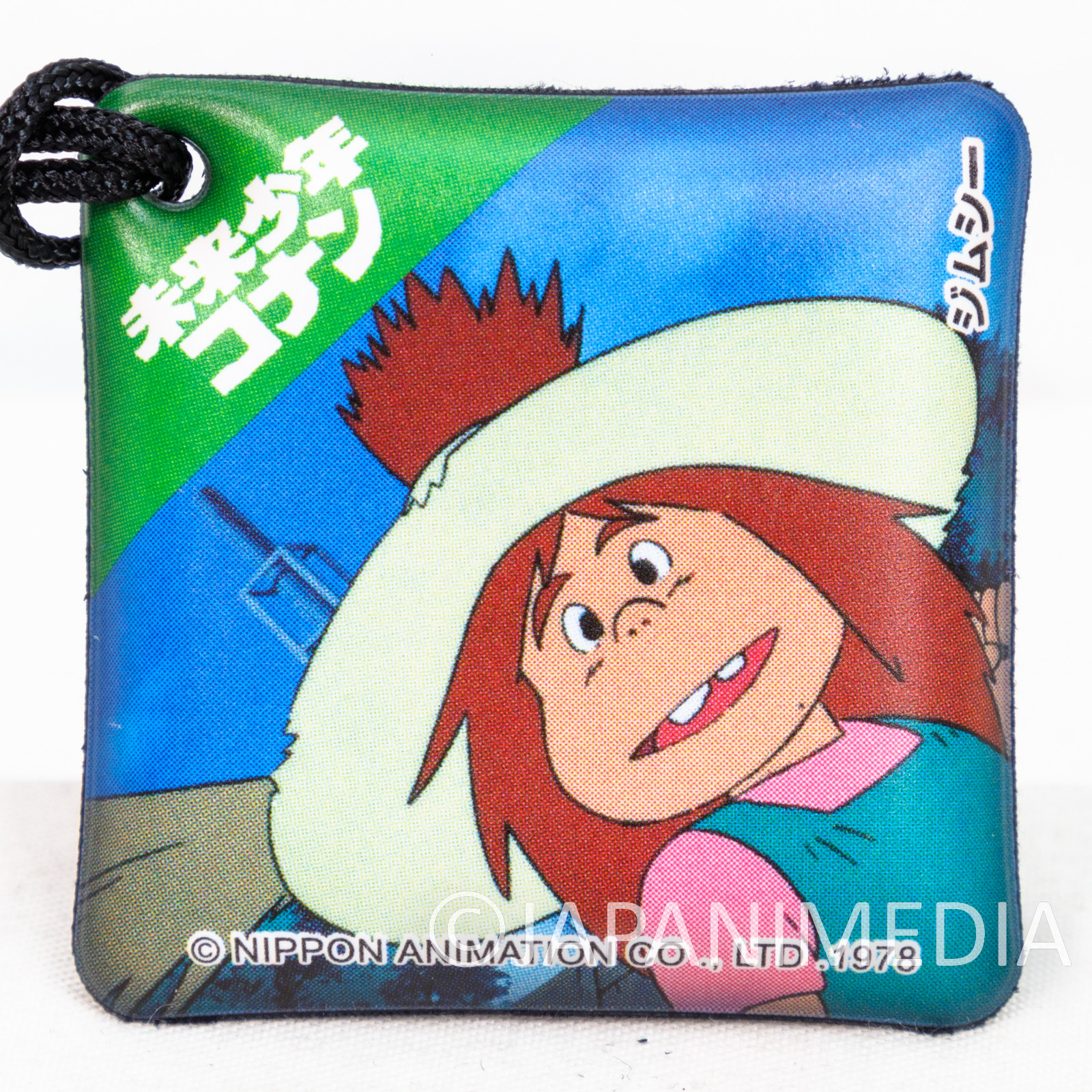 RARE! Future Boy Conan Screen Cleaner Mascot Strap / Conan Lana Jimsy Dyce Monsley