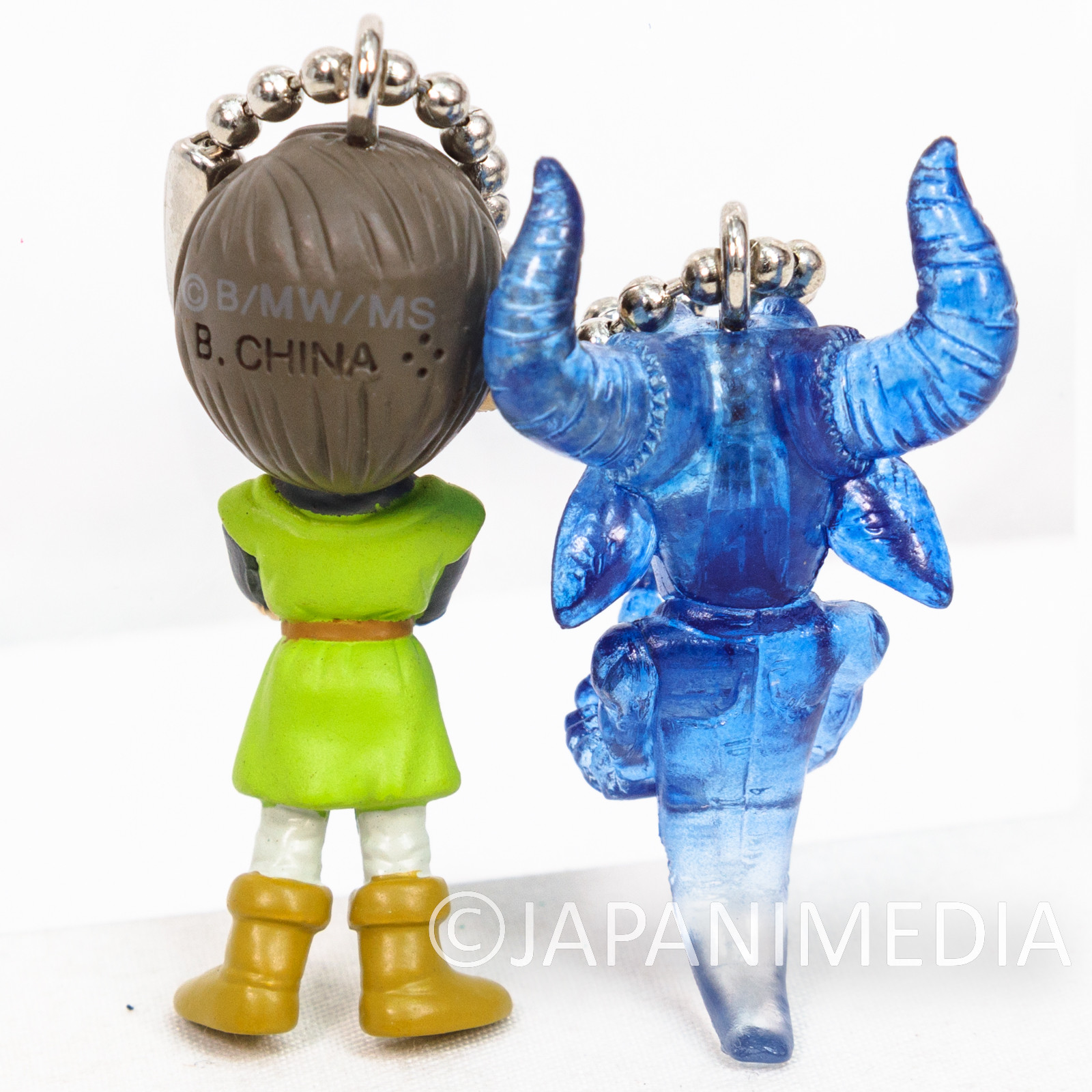 Blue Dragon Jiro & Shadow Minotaur Figure Ballchain / Akira Toriyama JAPAN ANIME