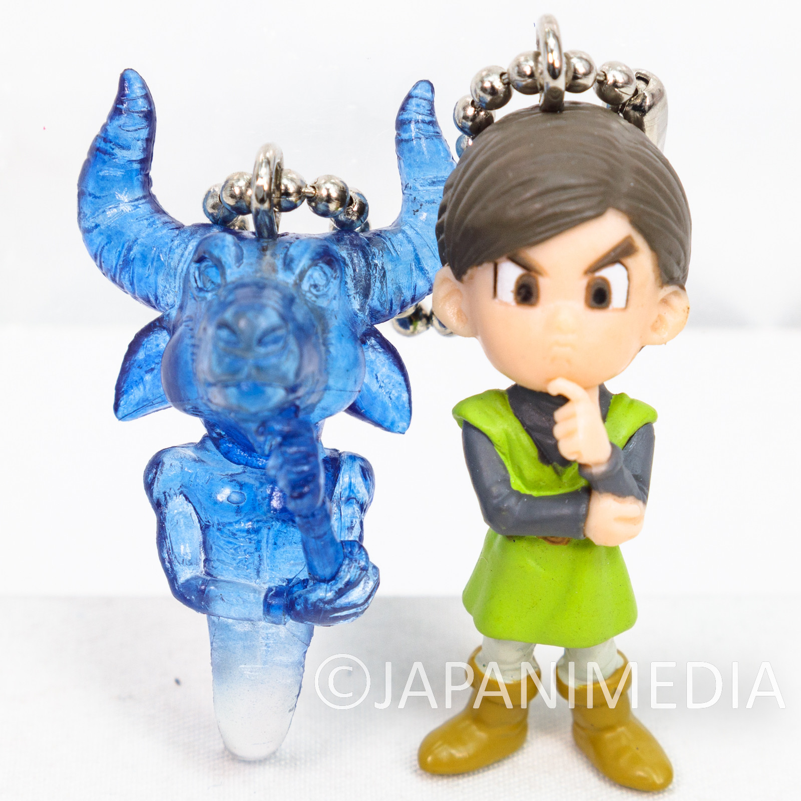 Blue Dragon Jiro & Shadow Minotaur Figure Ballchain / Akira Toriyama JAPAN ANIME