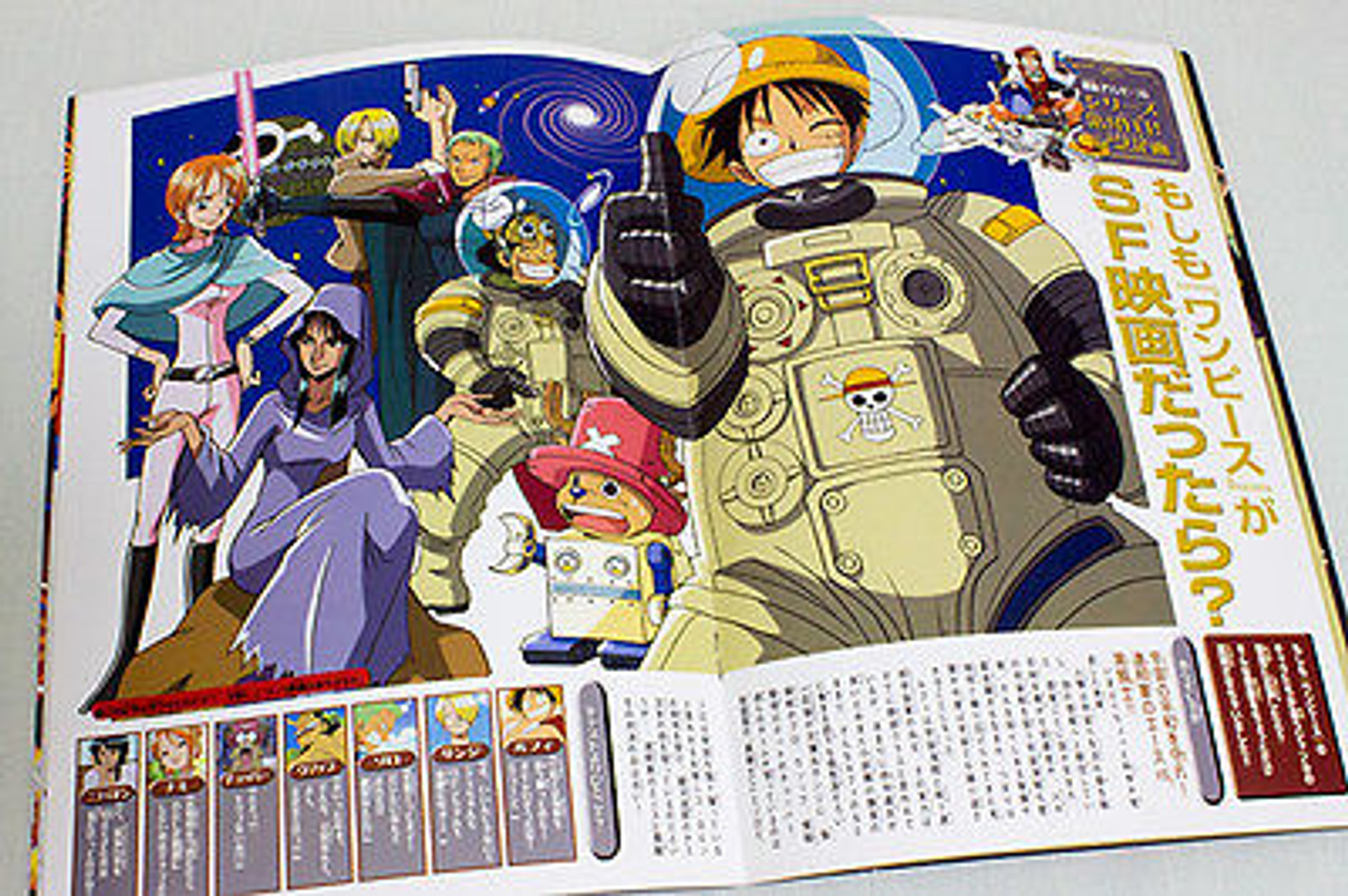 One Piece The Cursed Holy Sword Movie Program Art Book Japan Anime Manga