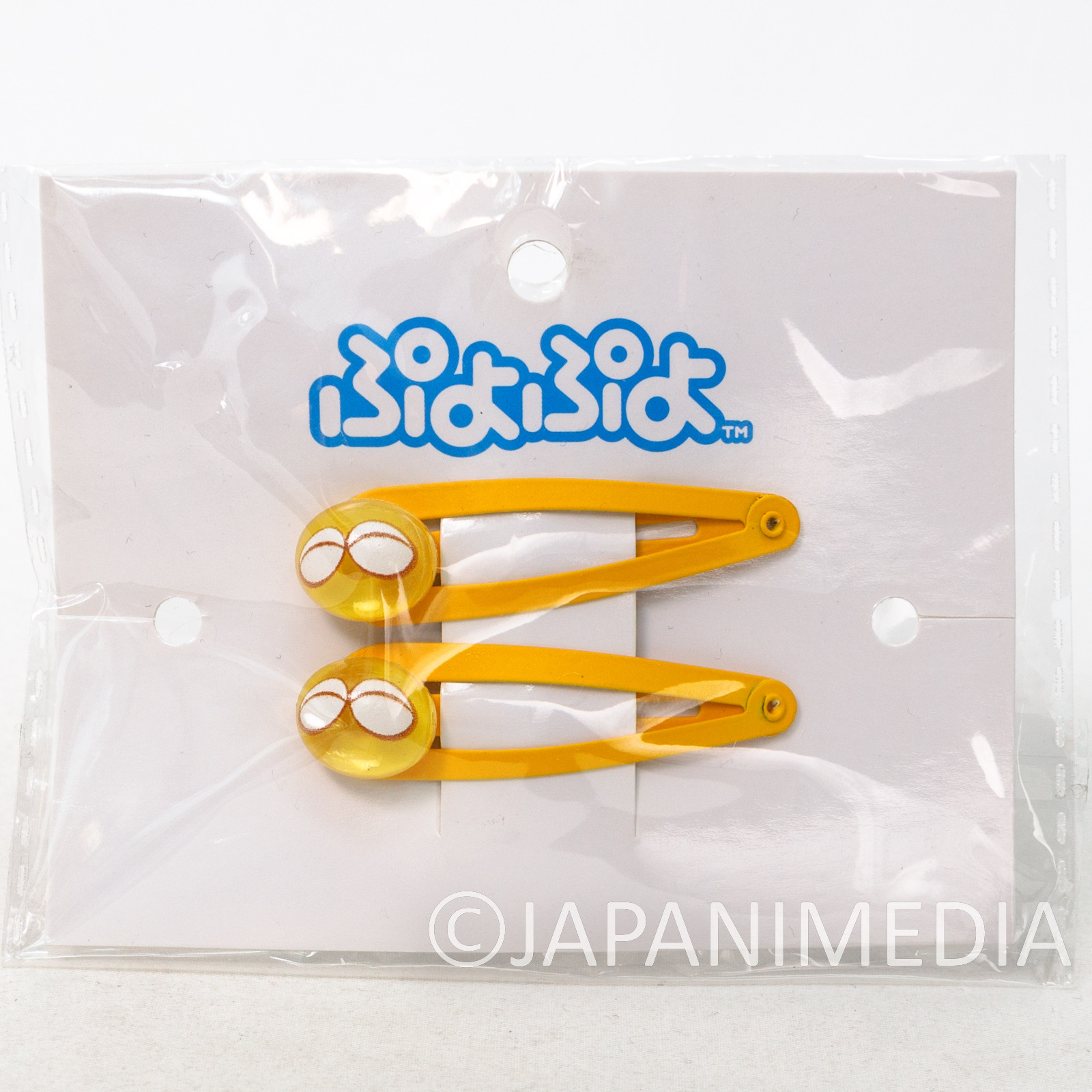 PUYO PUYO Yellow Hair Snap Clip 2pc Set Japanimedia Store 2