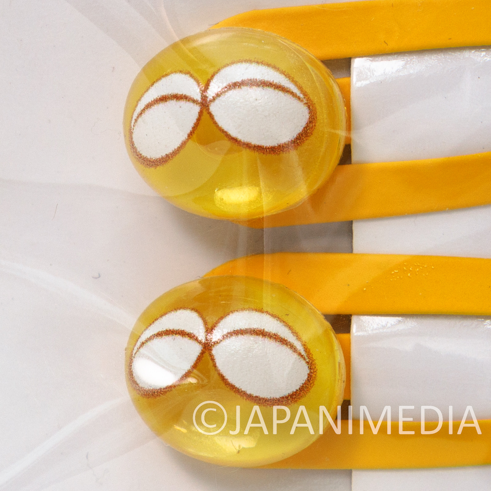 PUYO PUYO Yellow Hair Snap Clip 2pc Set