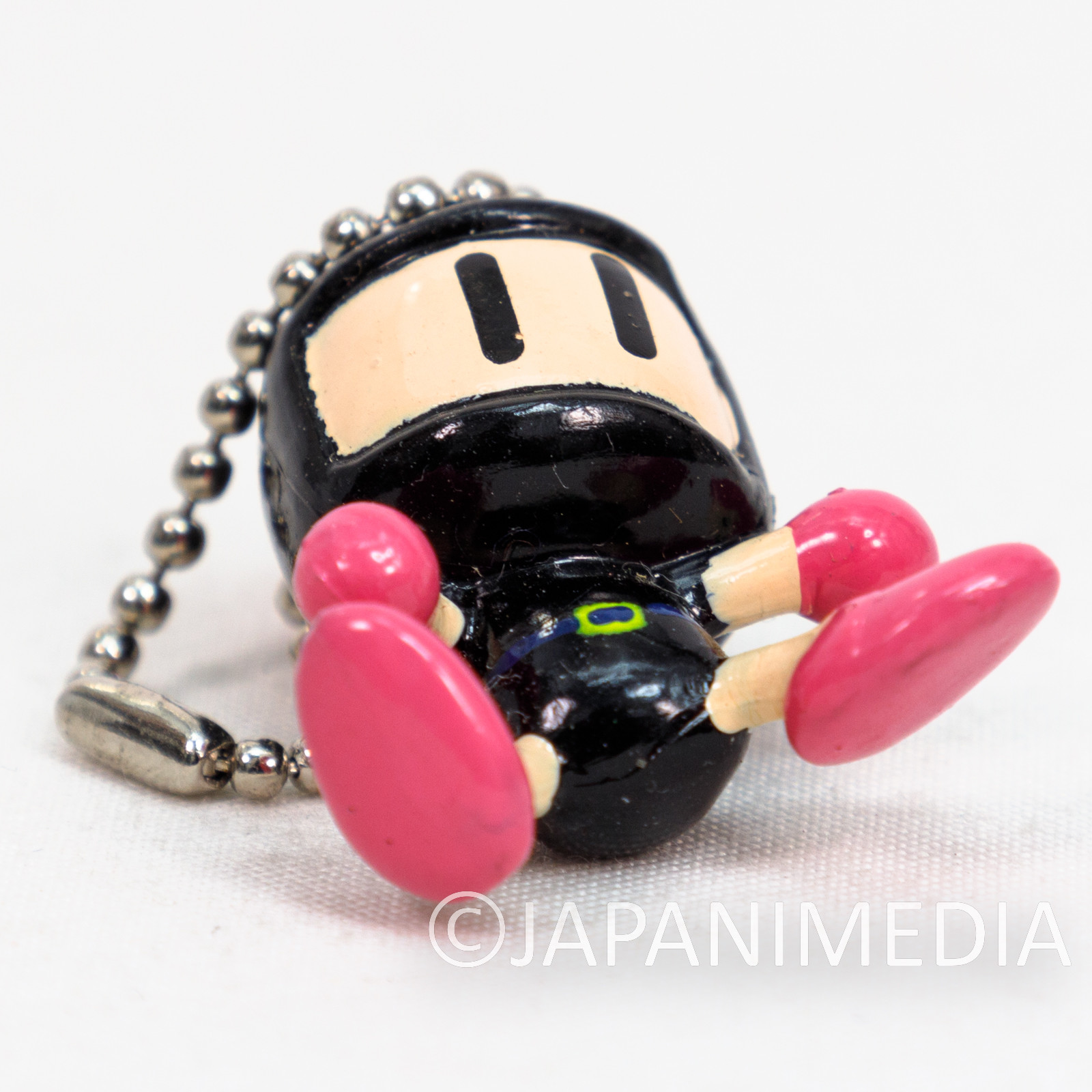 Bomberman Black Petit Figure Ballchian Hudson JAPAN GAME FAMICOM NES