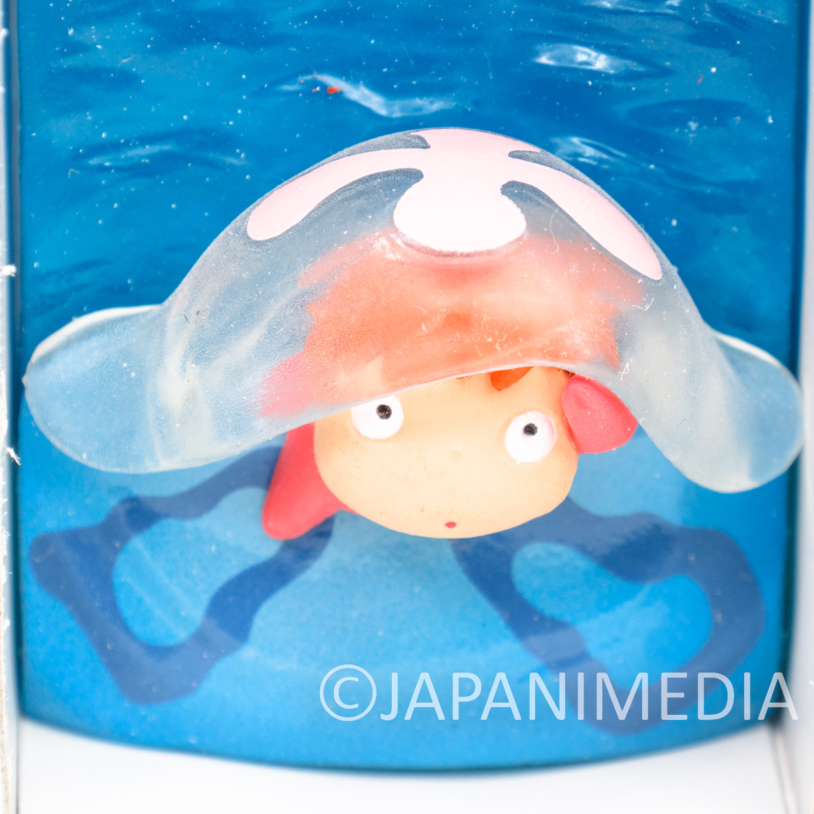 Ponyo on the Cliff by the Sea Figure in Box Ghibli JAPAN