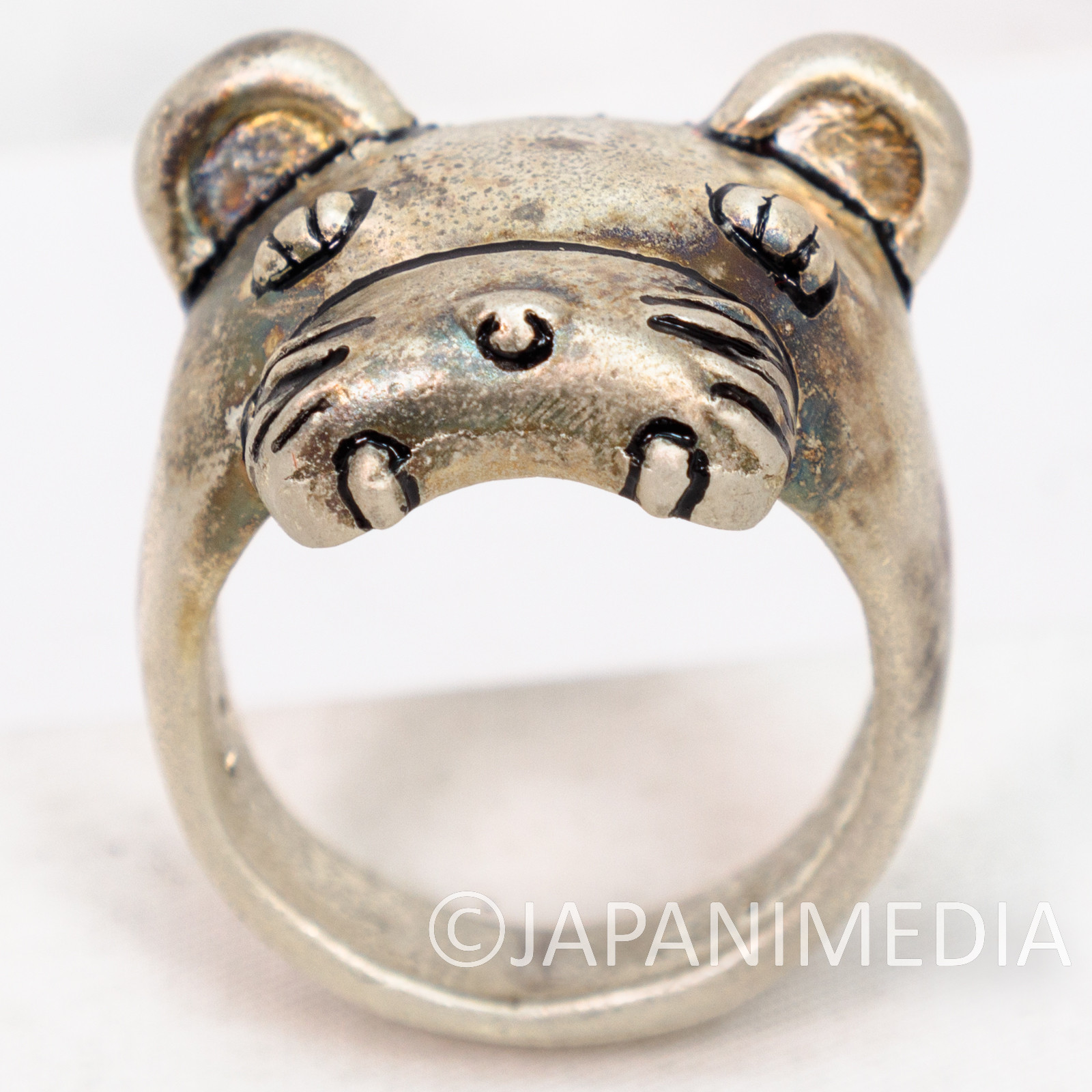 Retro RARE Tekkon Kinkreet SHIRO Metal Ring M Size 6pc Set Matsumoto Taiyo