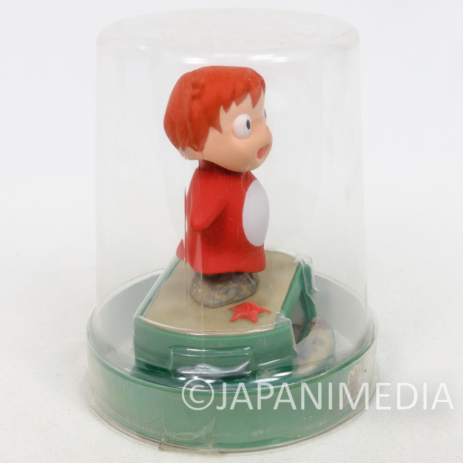 Ponyo on the Cliff by the Sea Solar Power Swing Figure Ghibli JAPAN