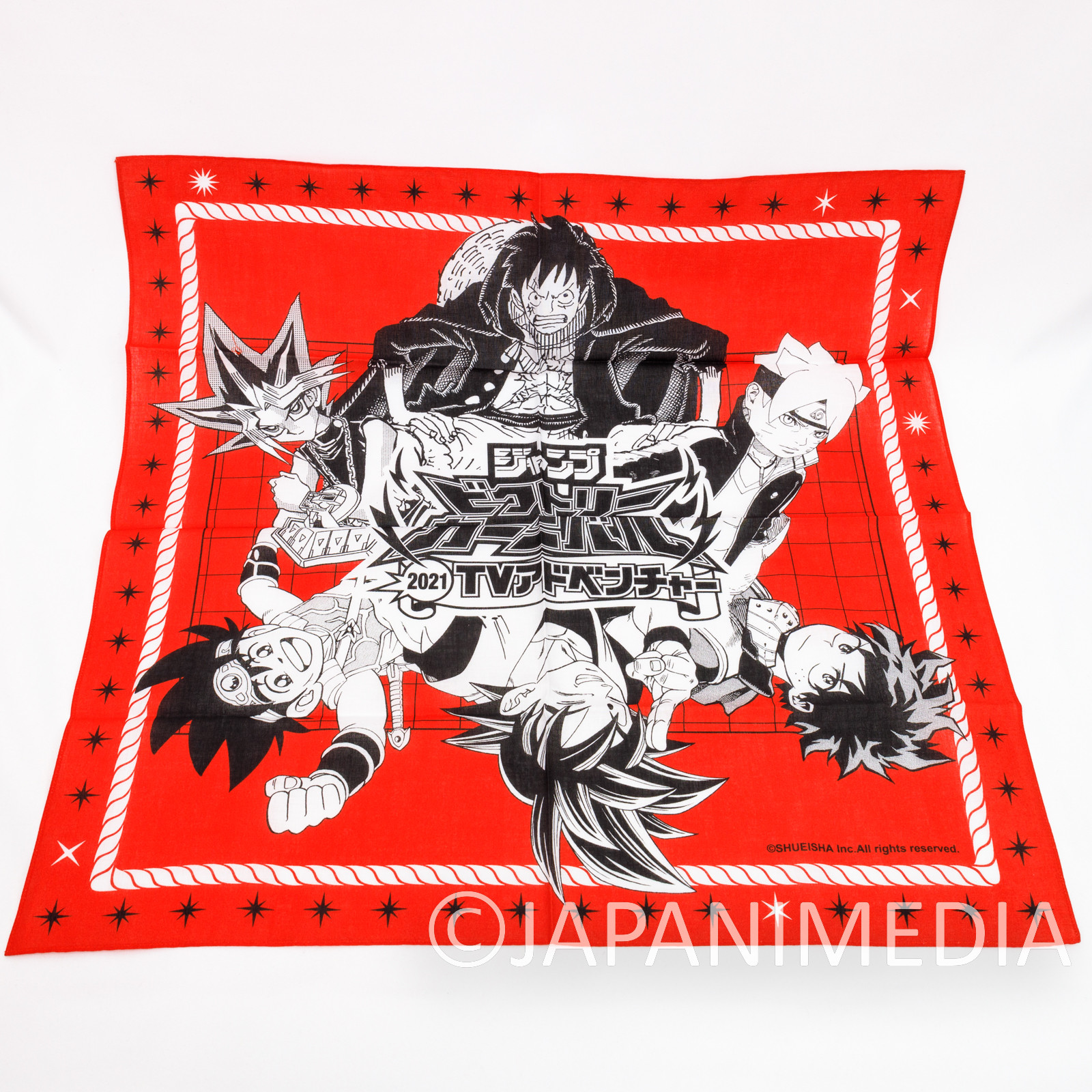 SHONEN JUMP Victory Carnival 2021 Cloth Bandana / Dragonball One Piece Naruto