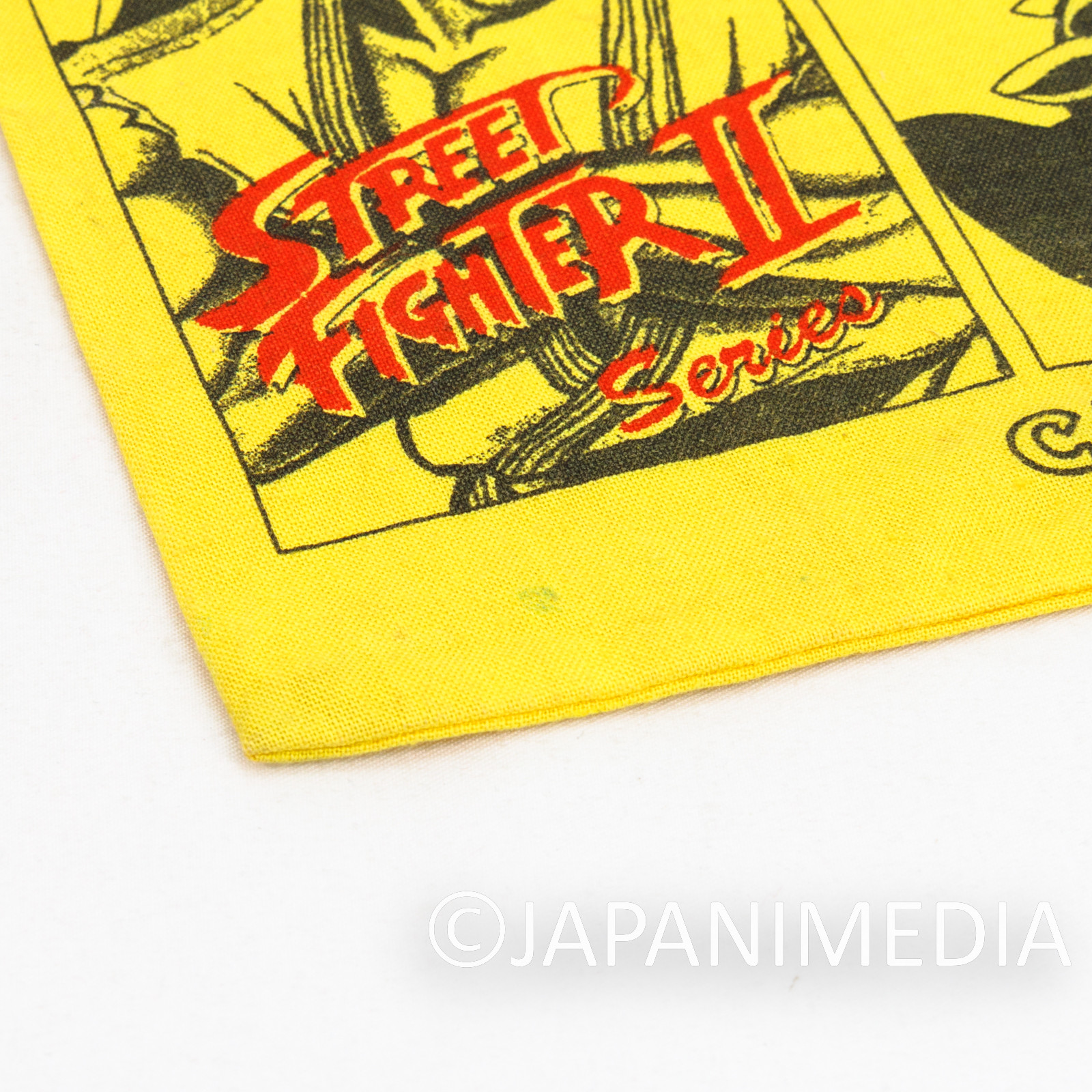 Retro RARE! Capcom Drawstring Bag / Street Fighter II ROCK MEGA MAN Saturday Night Slam Masters