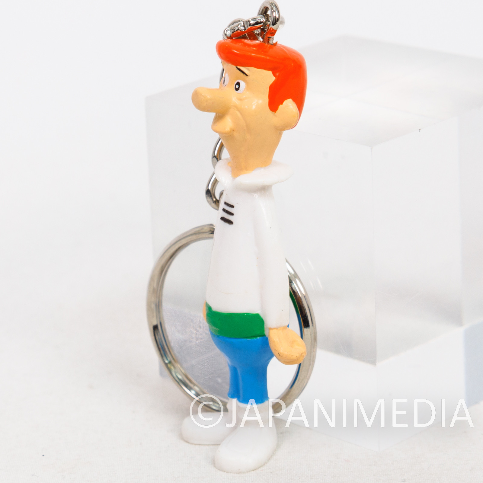 Retro RARE! The Jetsons George Figure Keychain Applause