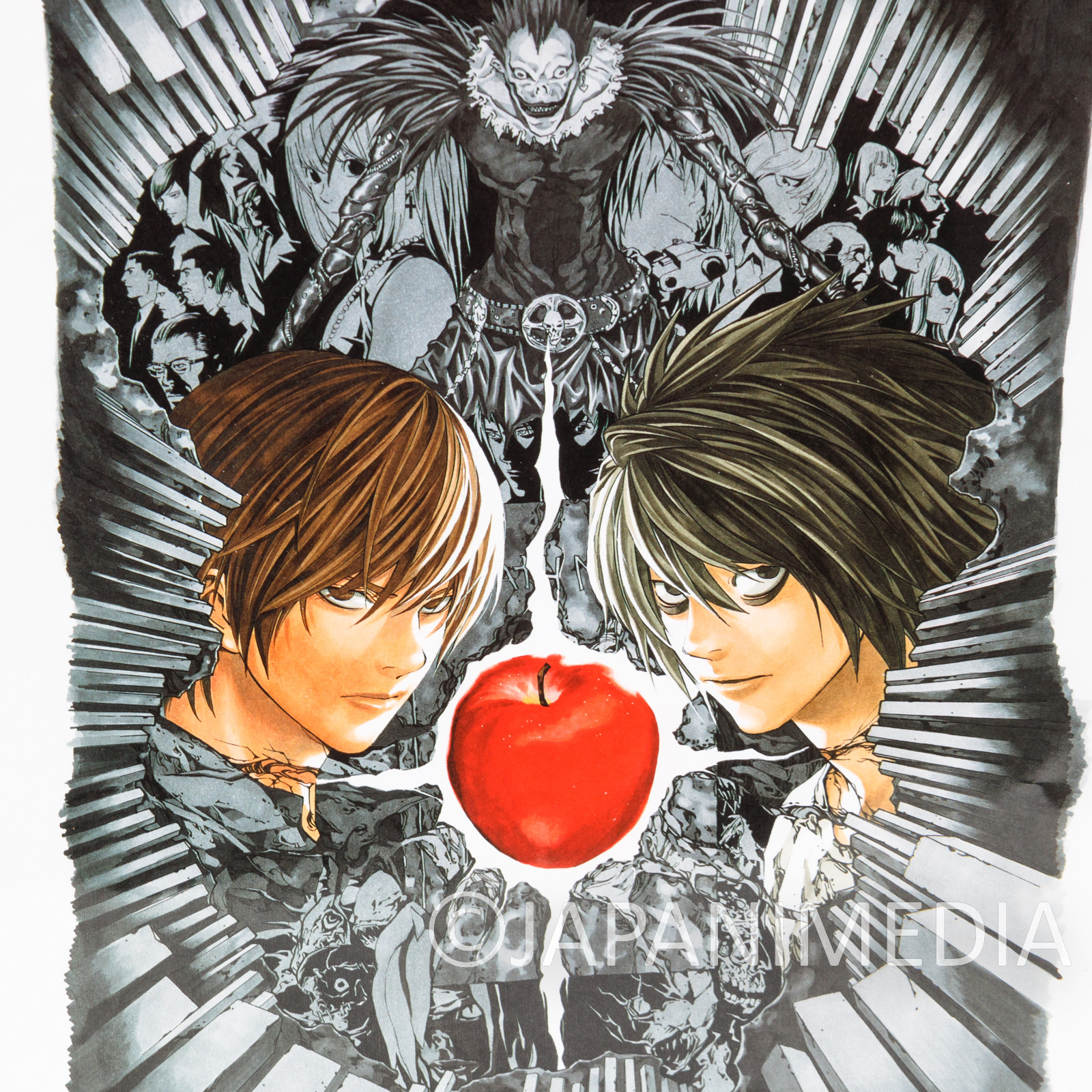 Death Note Exhibition Shopping Paper Bag 15 x 17.5 inch / Light Ryuk L