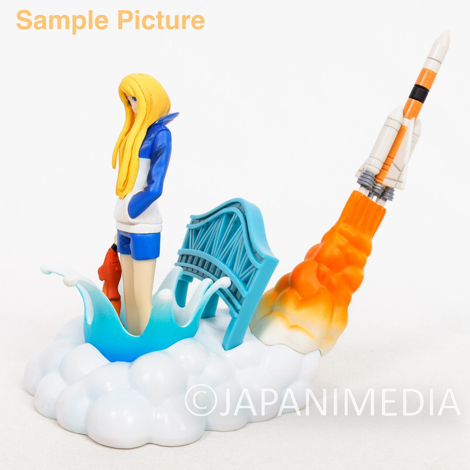Arakawa Under the Bridge NINO Diorama Figure JAPAN
