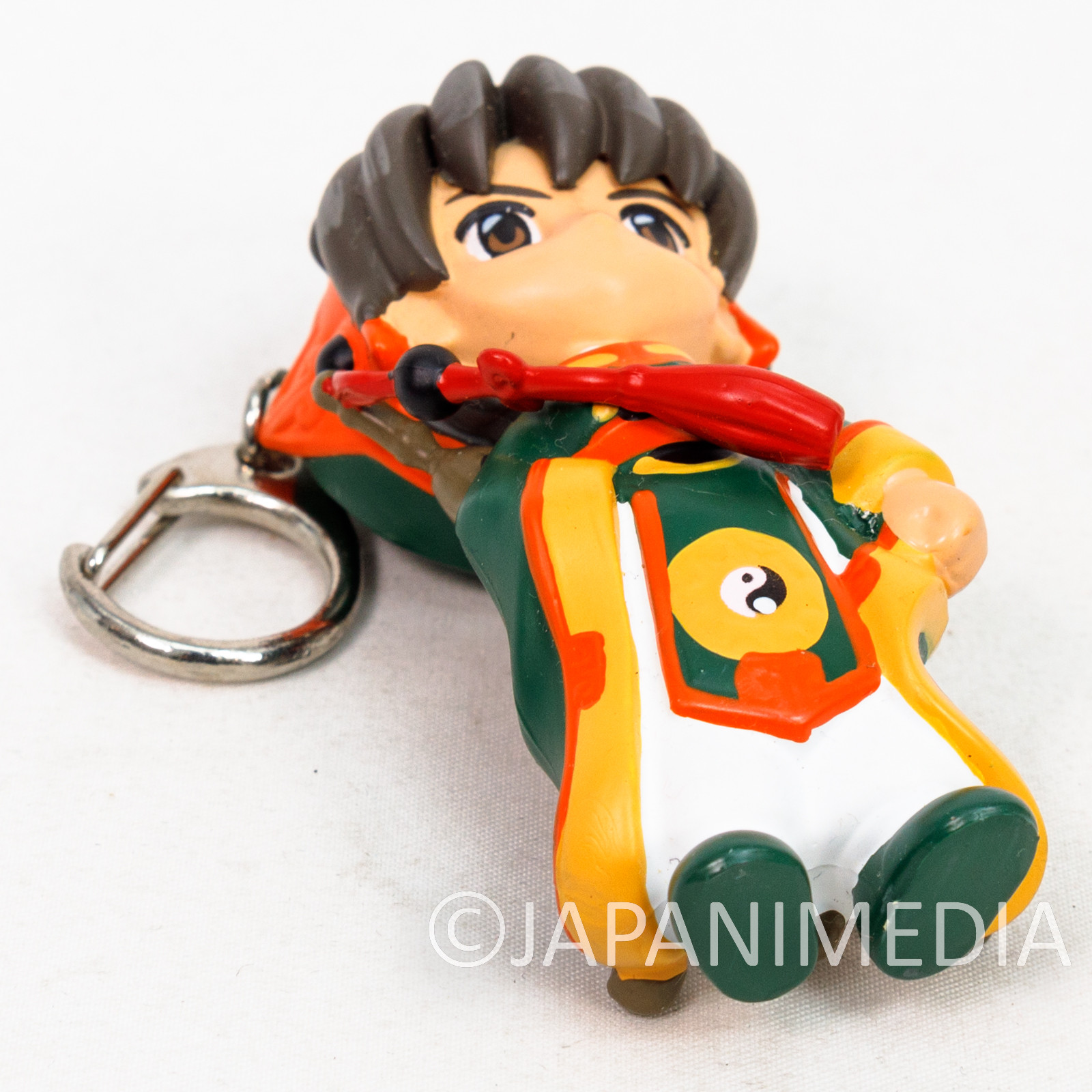 Cardcaptor Sakura Syaoran Li Mascot Figure 3" Keychain CLAMP