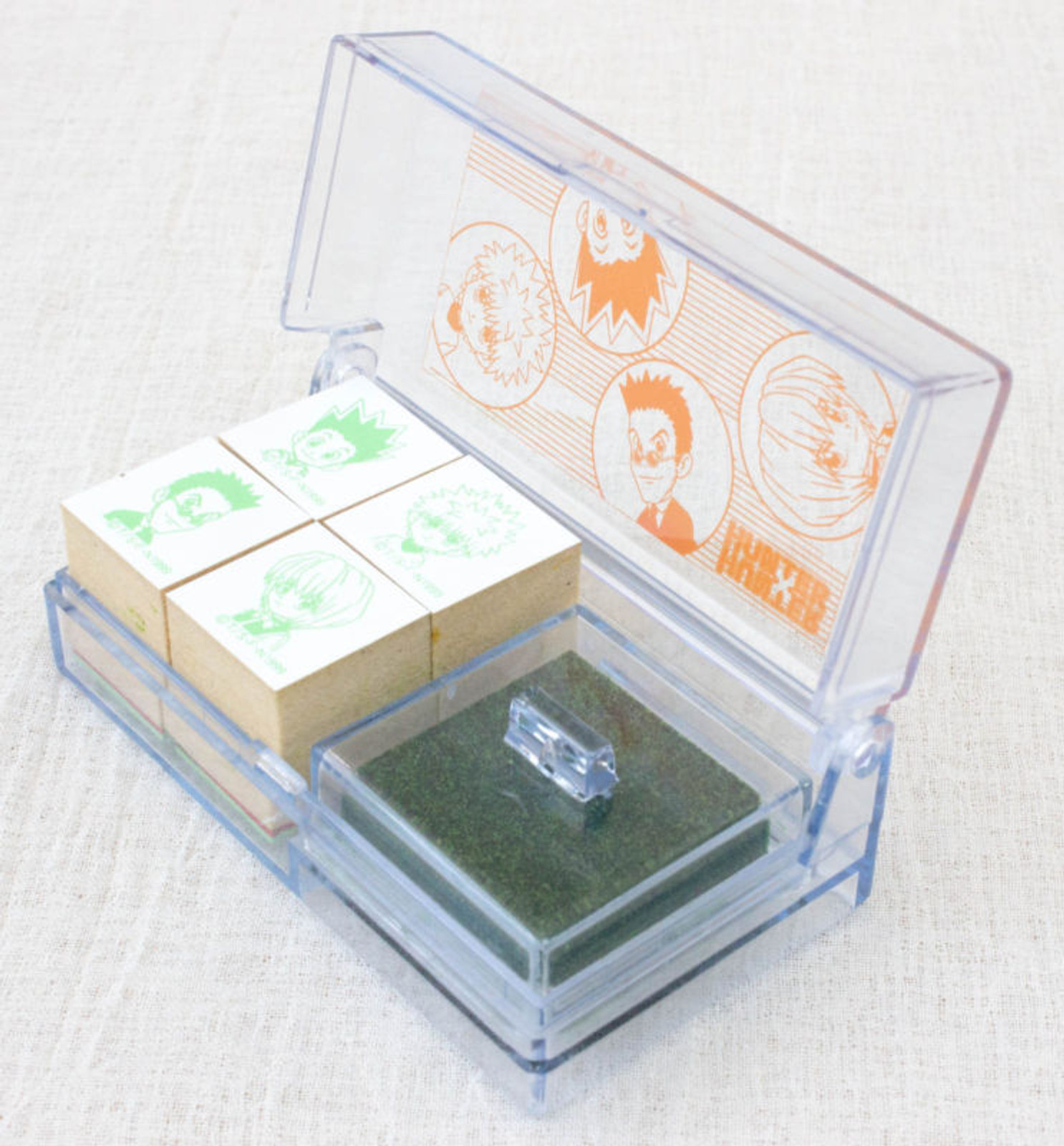 HUNTER x HUNTER Stamp Set [Gon / Killua / Kurapika  / Leorio] JAPAN ANIME MANGA