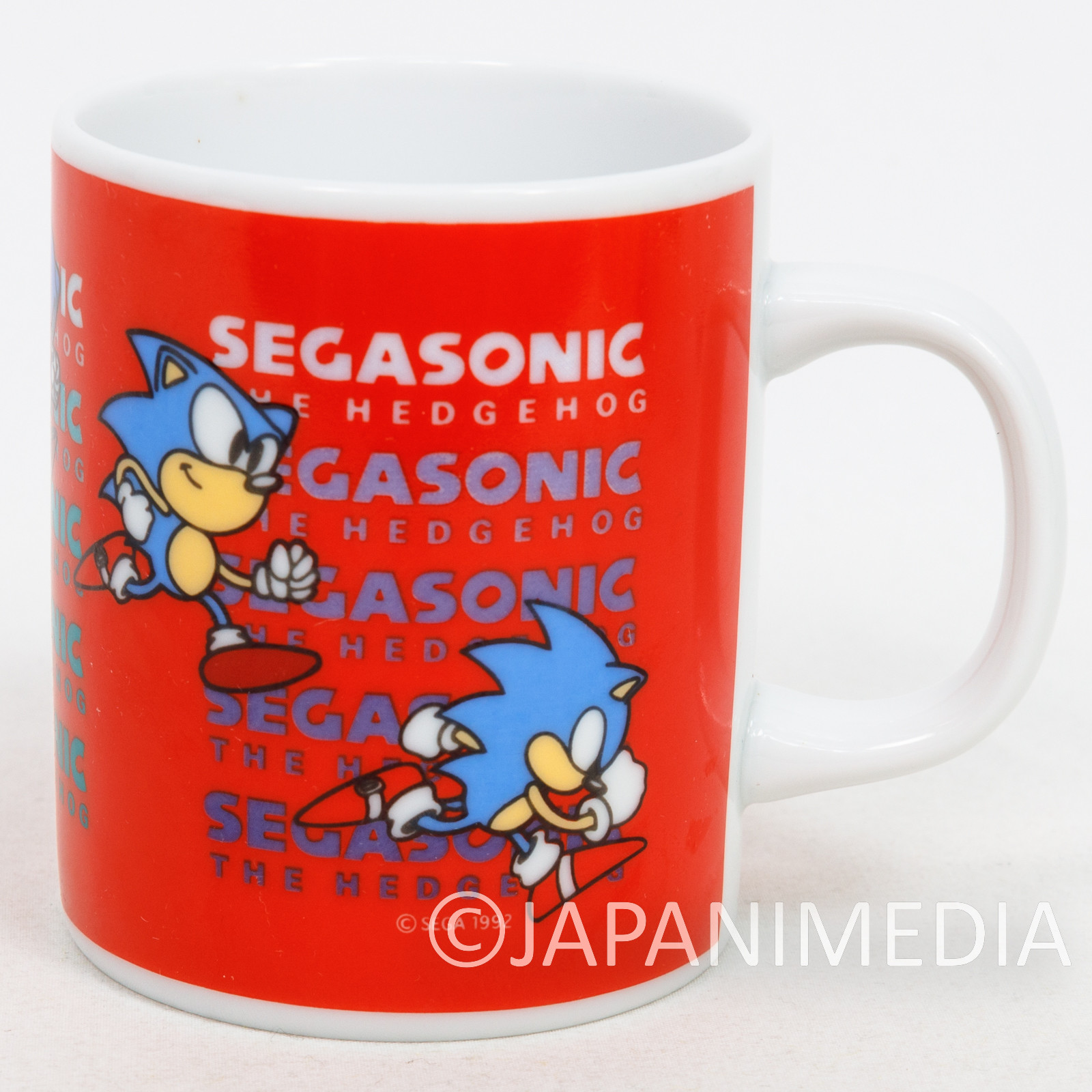 Retro RARE! Sonic The Hedgehog Mug SEGA JAPAN GAME 2