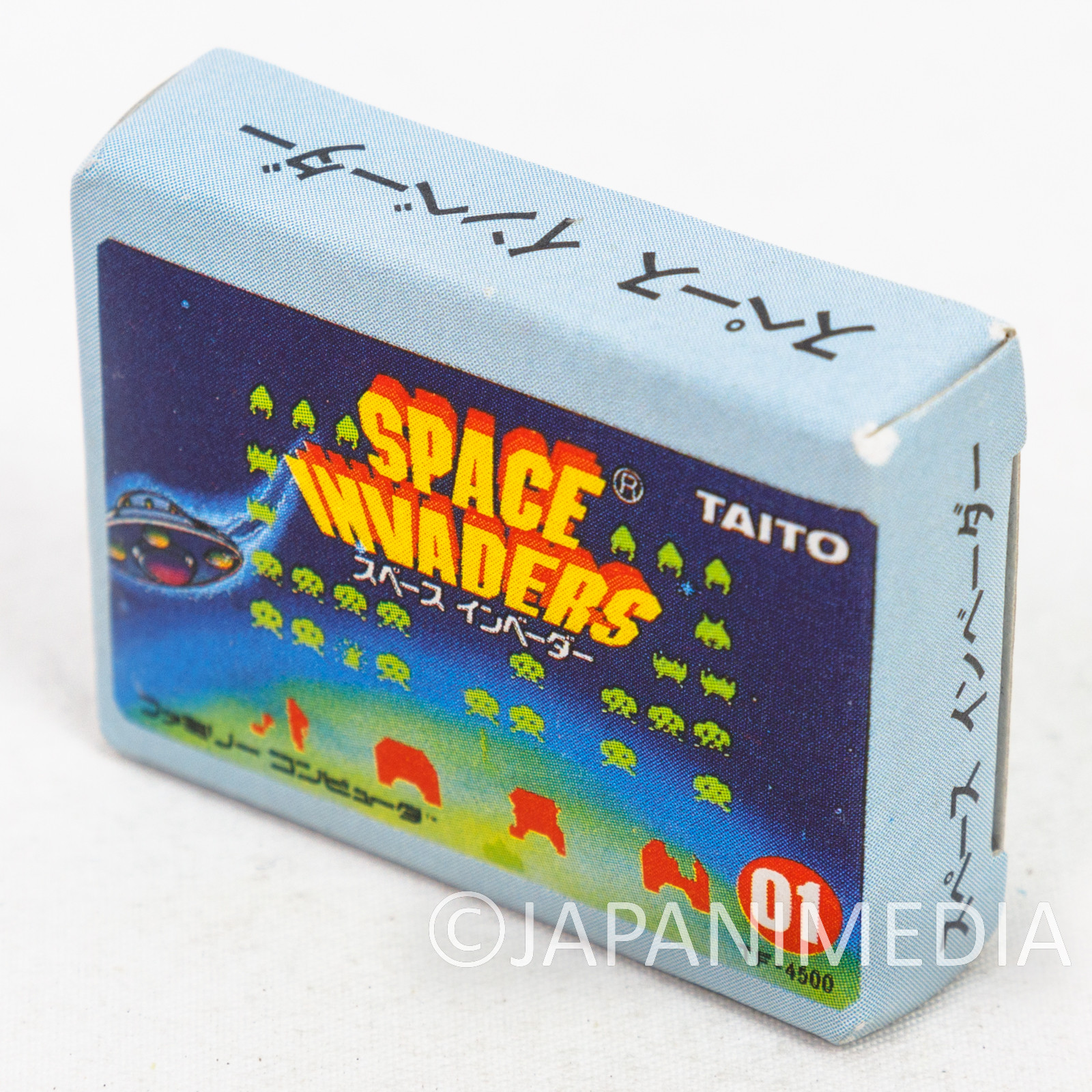 Space Invaders Cassette Mini Eraser AMADA JAPAN TAITO FAMICOM NES Nintendo