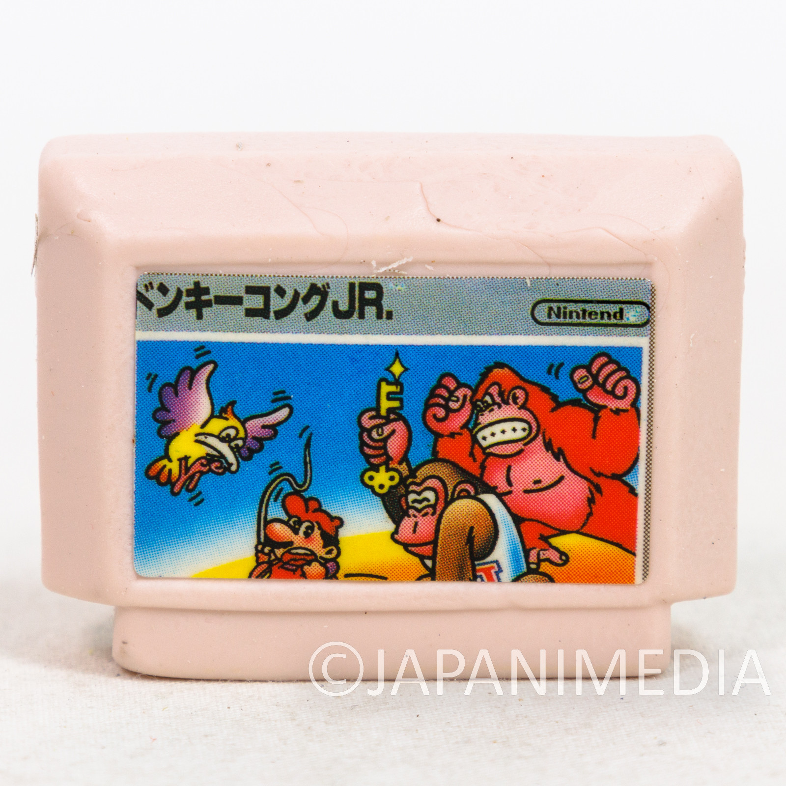 Donkey Kong Jr. Cassette Mini Eraser AMADA JAPAN FAMICOM NES Nintendo