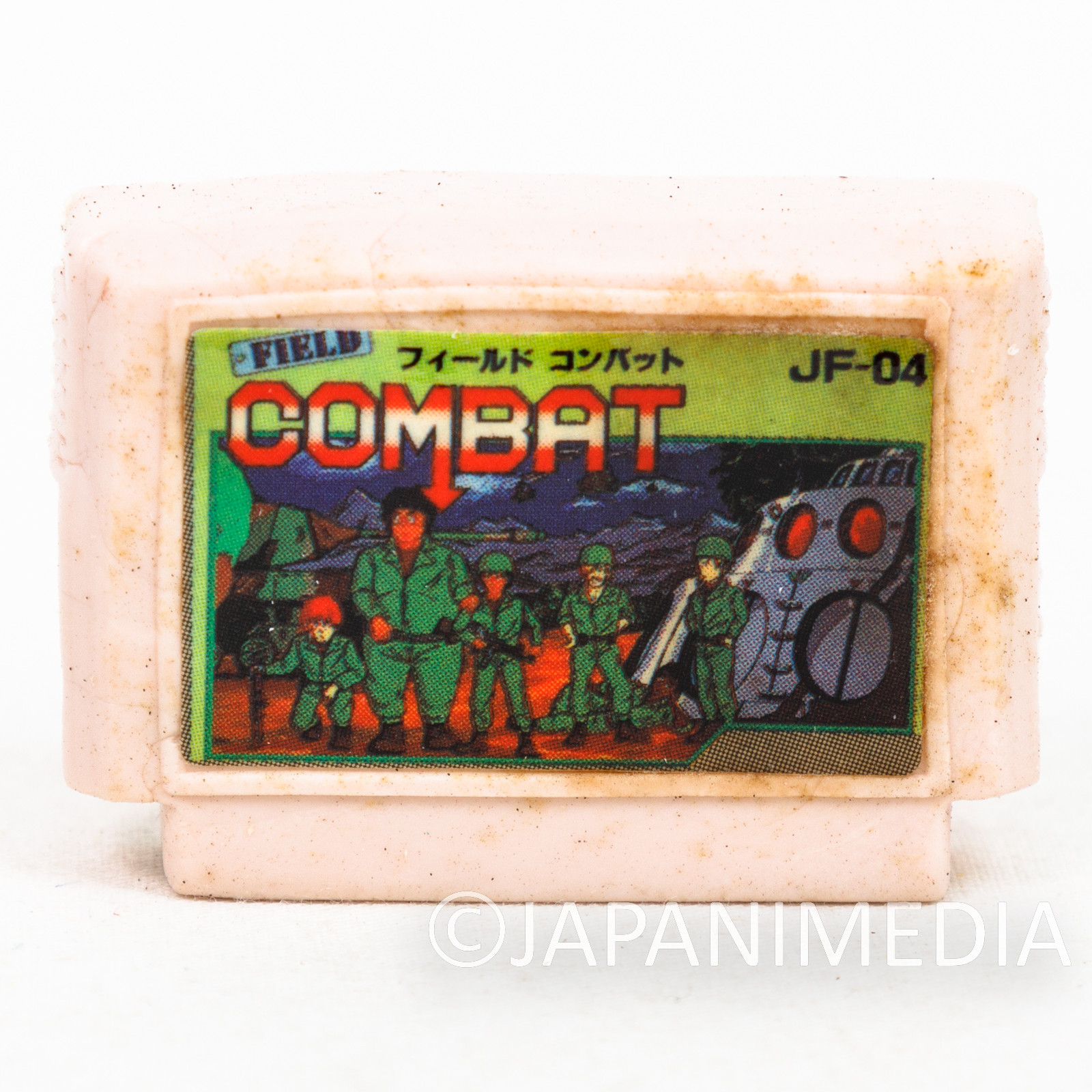 Field Combat Cassette Mini Eraser AMADA JALECO FAMICOM NES Nintendo