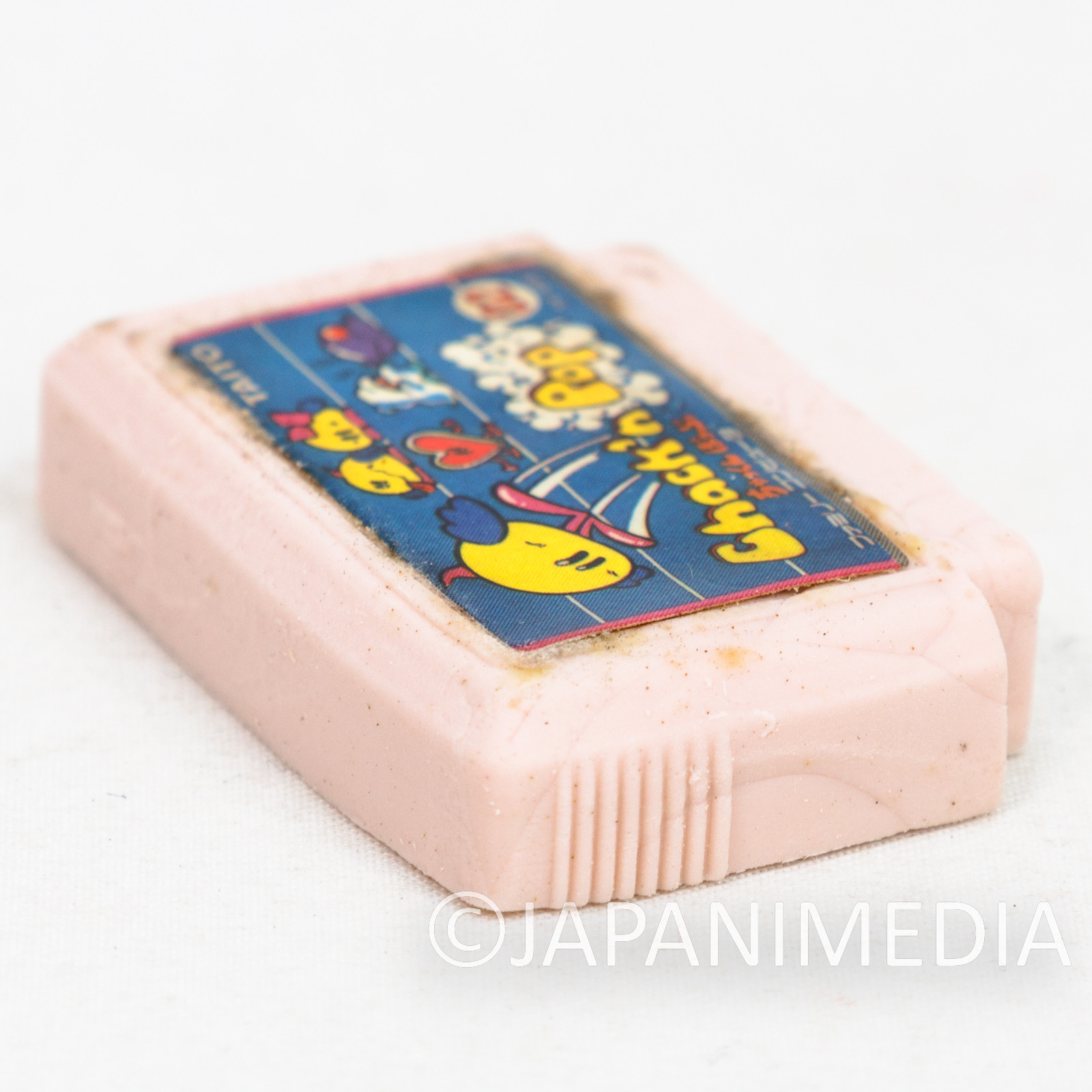 Chack'n Pop Cassette Mini Eraser AMADA JAPAN TAITO FAMICOM NES Nintendo